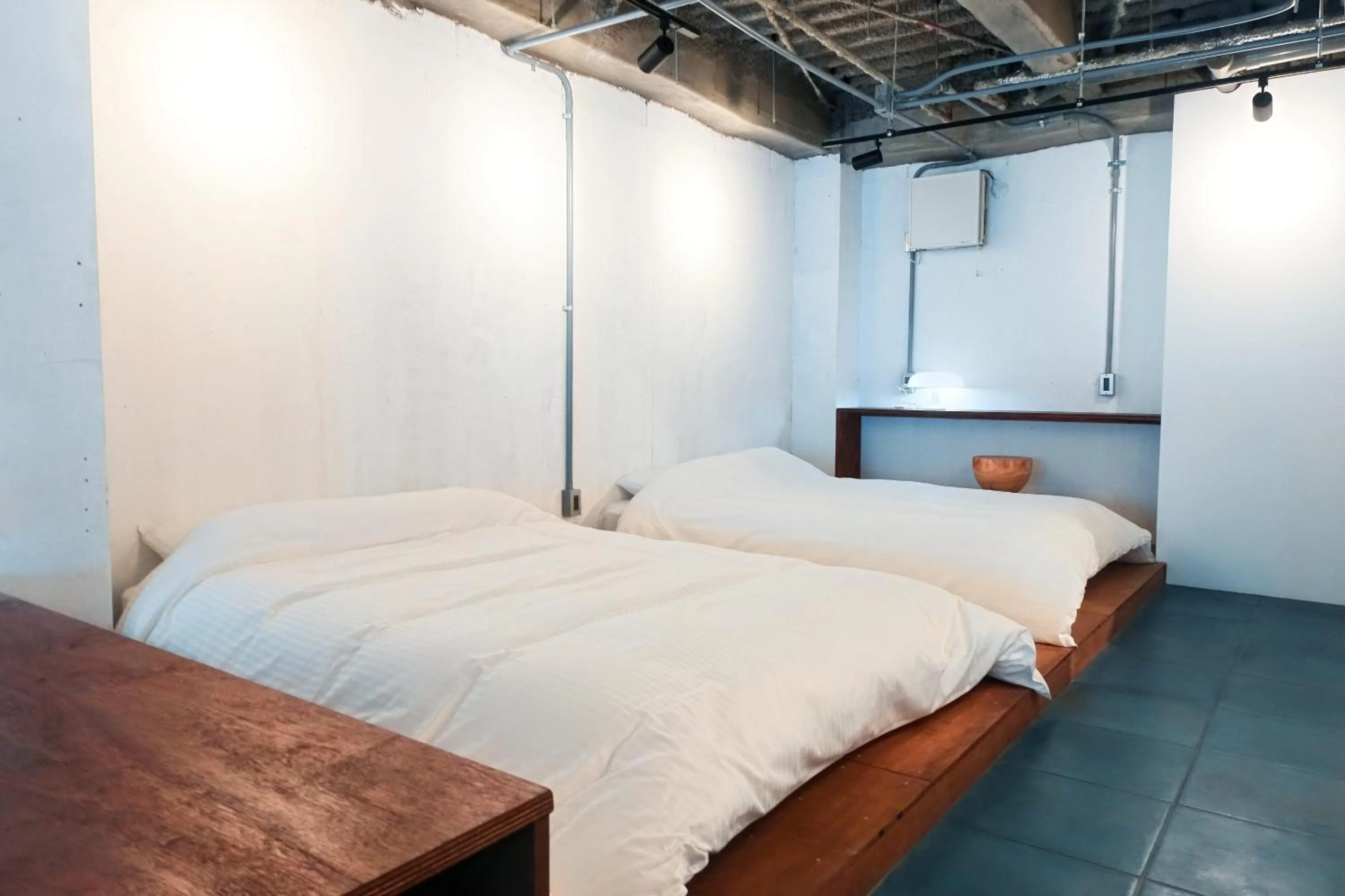 Bed in Area Inn Fushimicho Fukuyama Castle Side