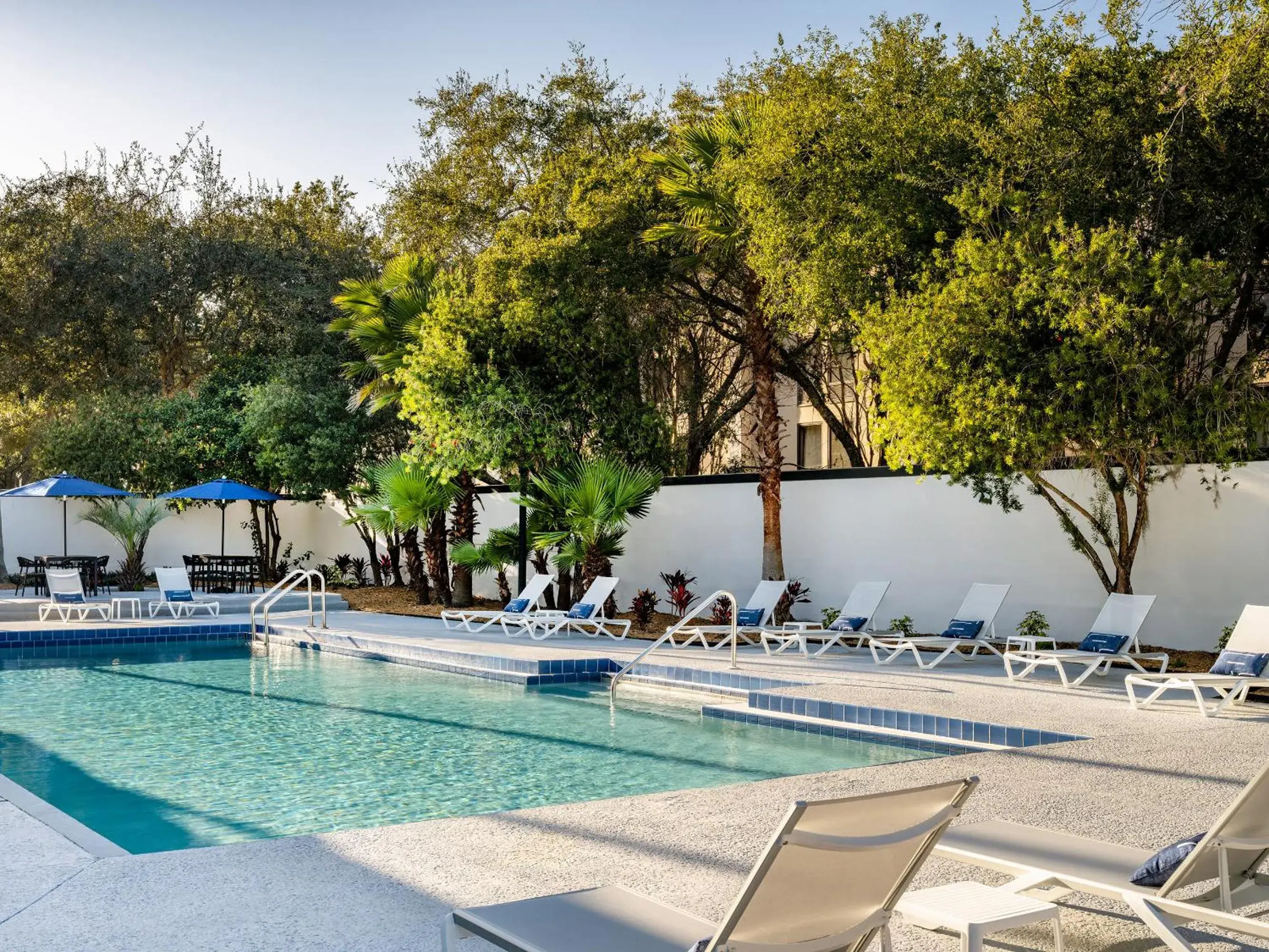 Swimming pool in Delta Hotels by Marriott Jacksonville Deerwood Swimming pool in Delta Hotels by Marriott Jacksonville Deerwood