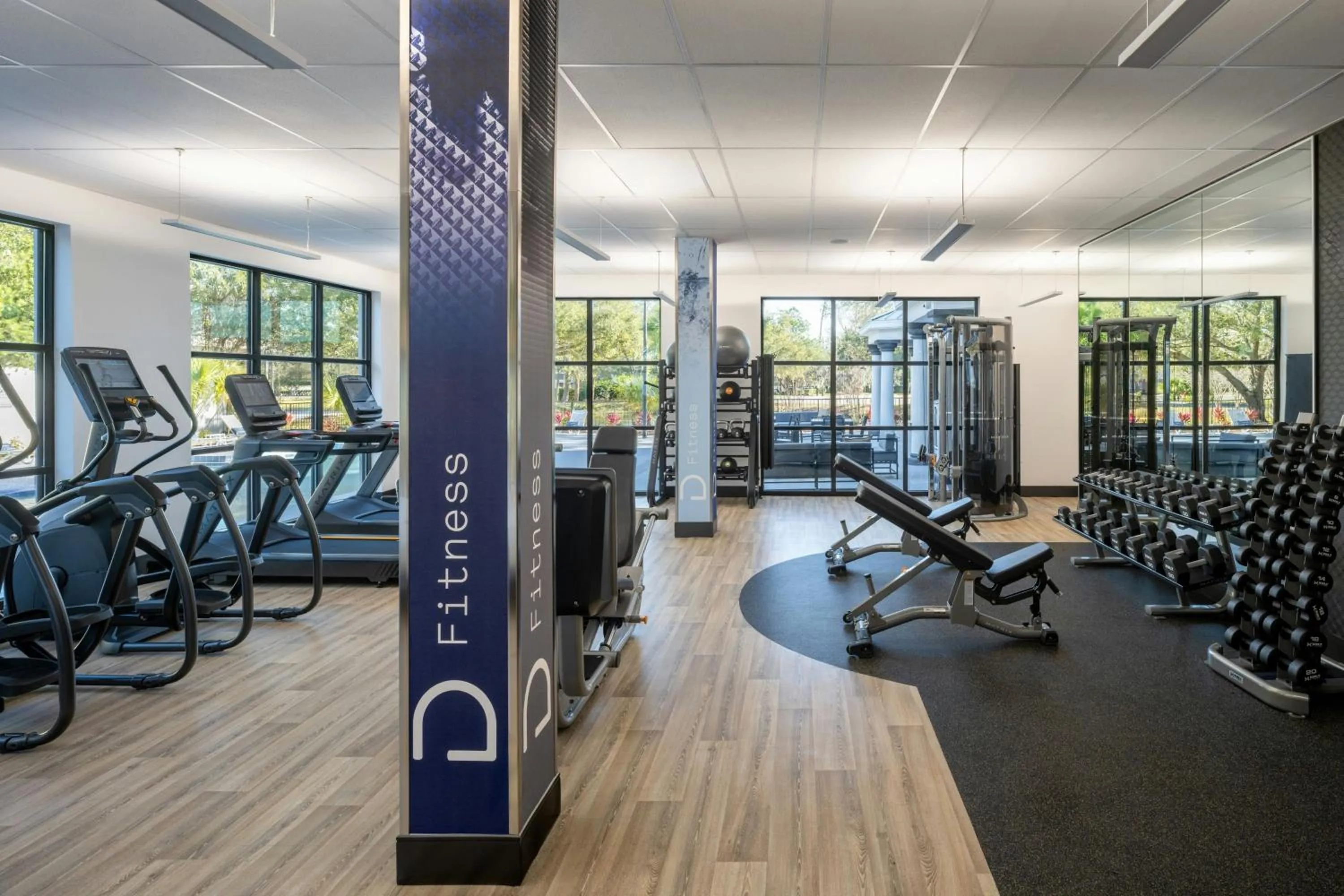 Fitness centre/facilities in Delta Hotels by Marriott Jacksonville Deerwood
