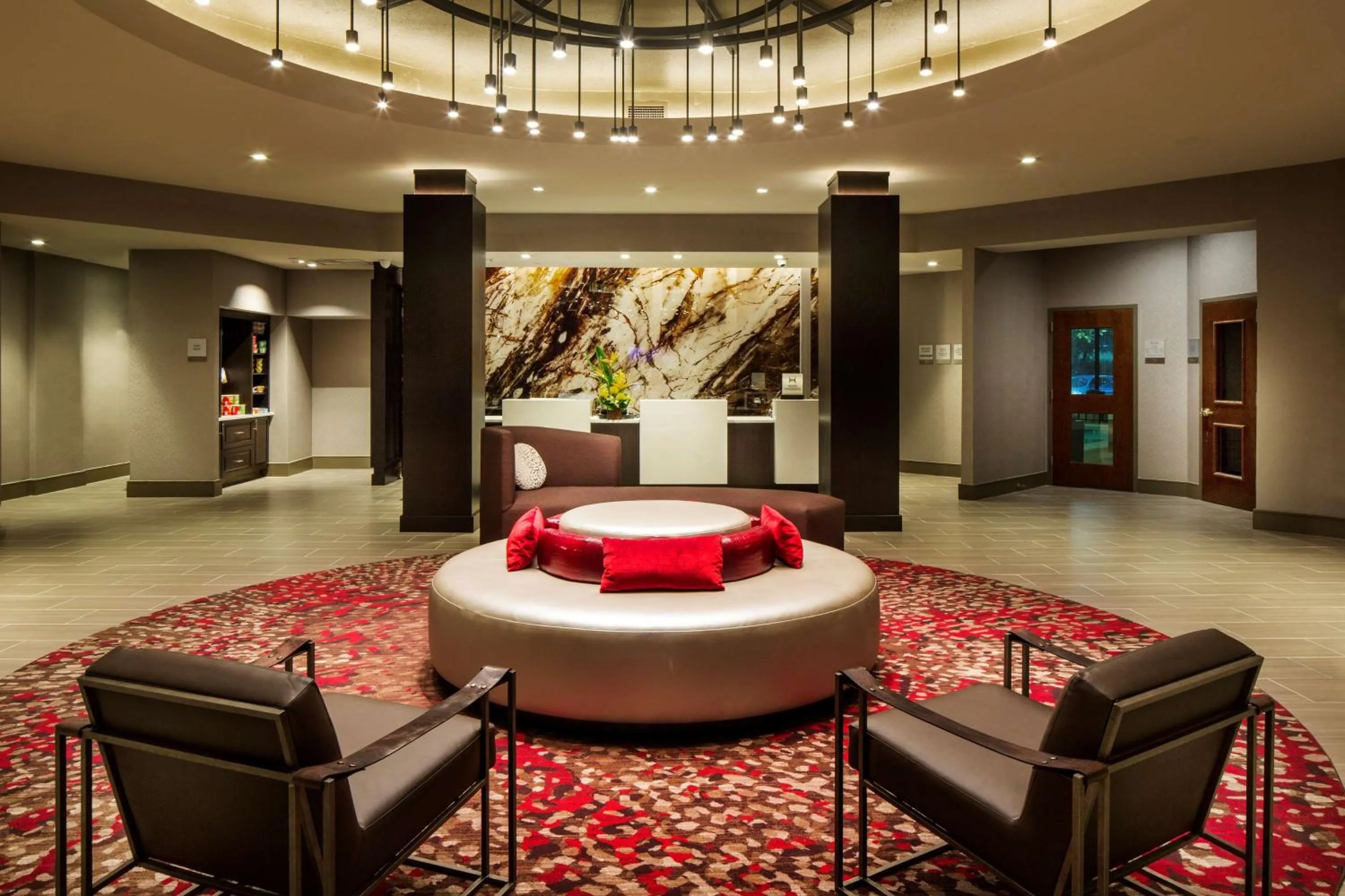 Lobby or reception in DoubleTree by Hilton Hotel Largo Washington DC