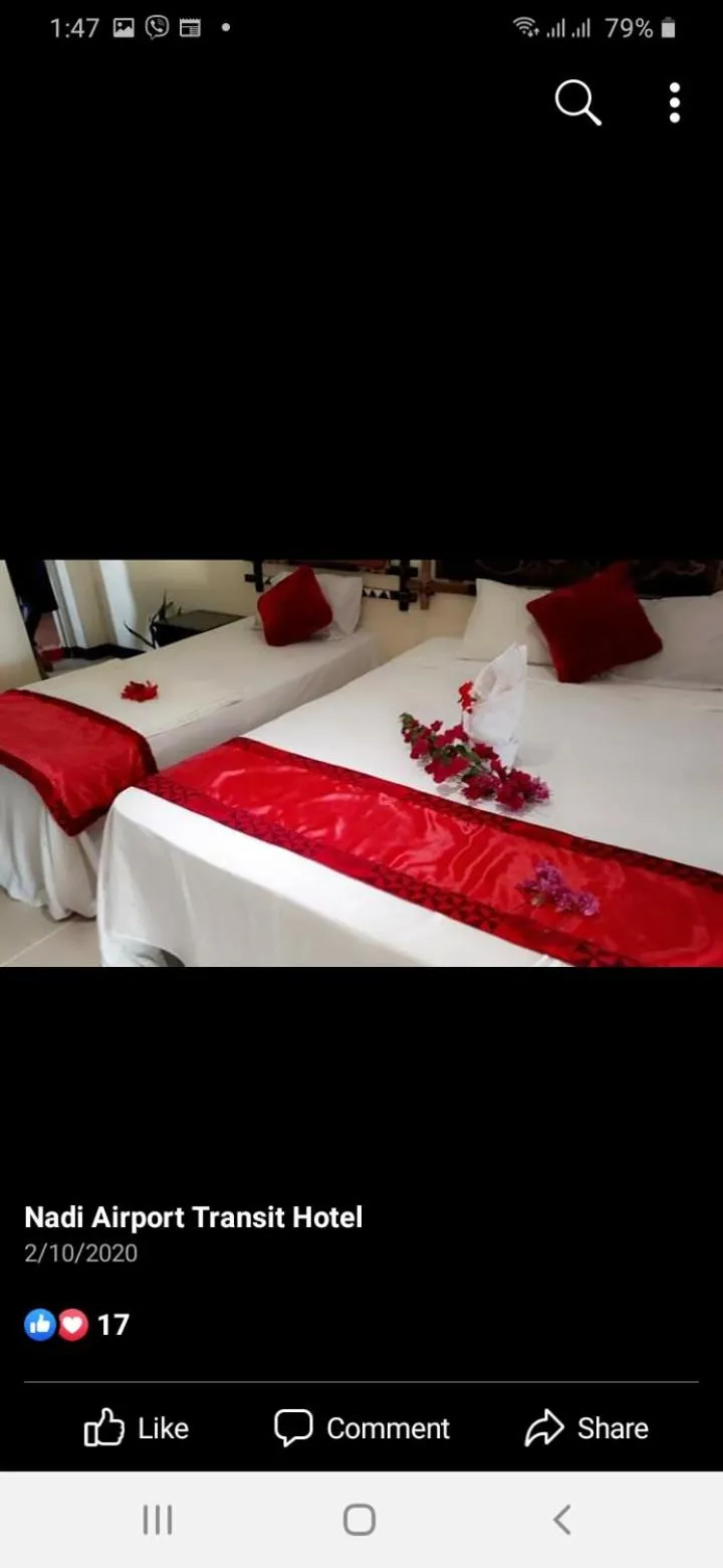 Bed in Nadi Airport Transit Hotel