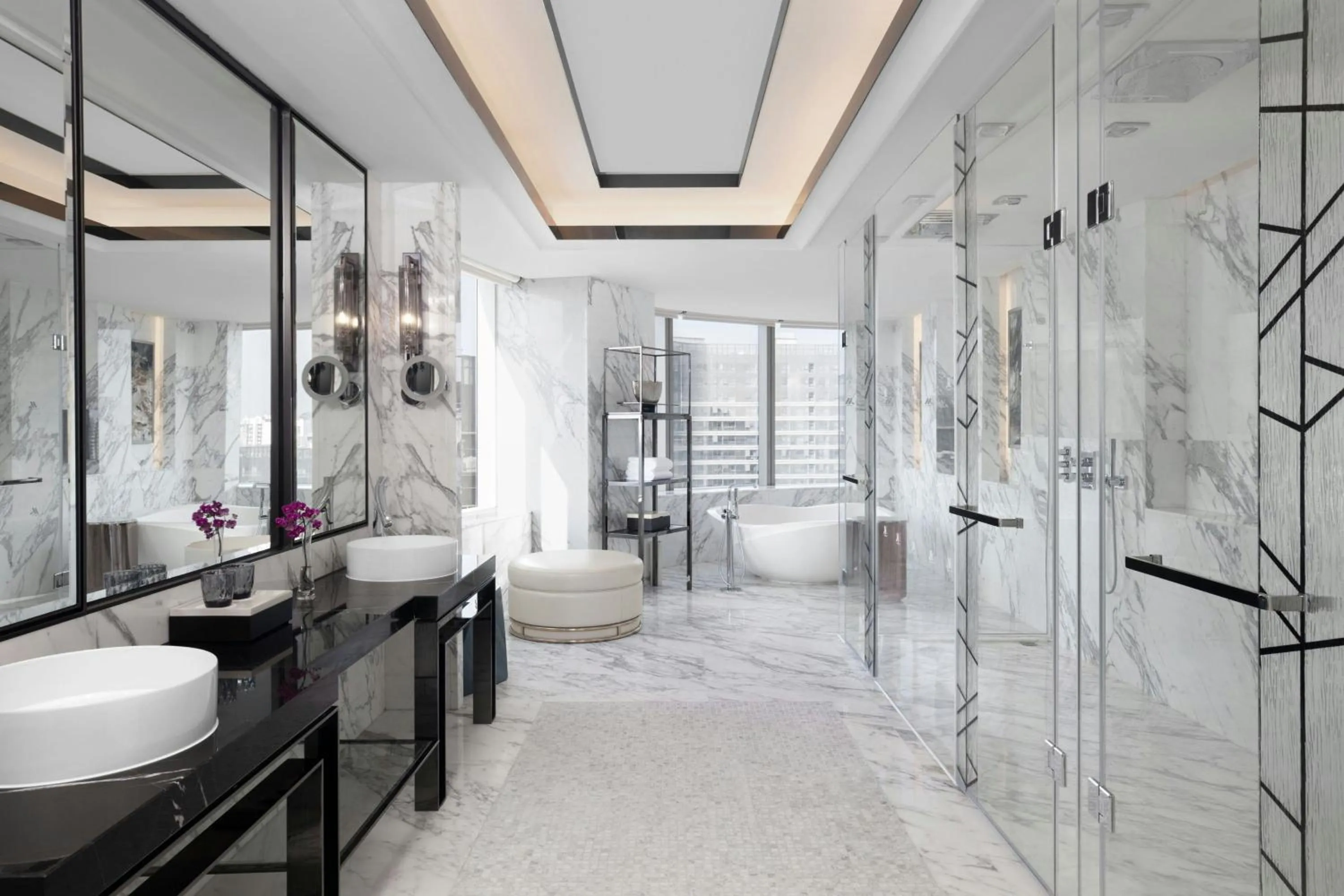 Bedroom in Xiamen Marriott Hotel Haicang