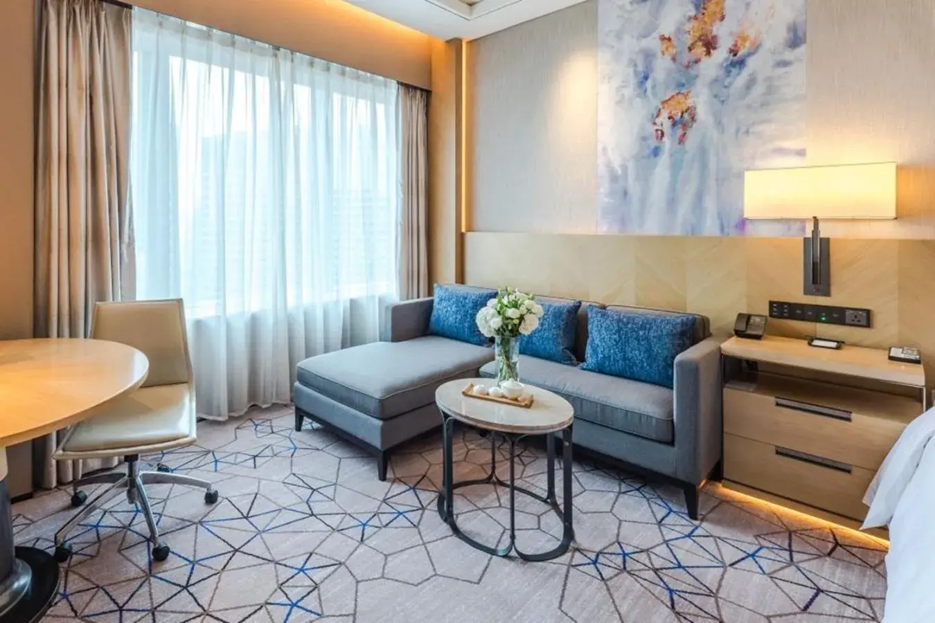 Deluxe Double Room in Xiamen Marriott Hotel Haicang Deluxe Double Room in Xiamen Marriott Hotel Haicang