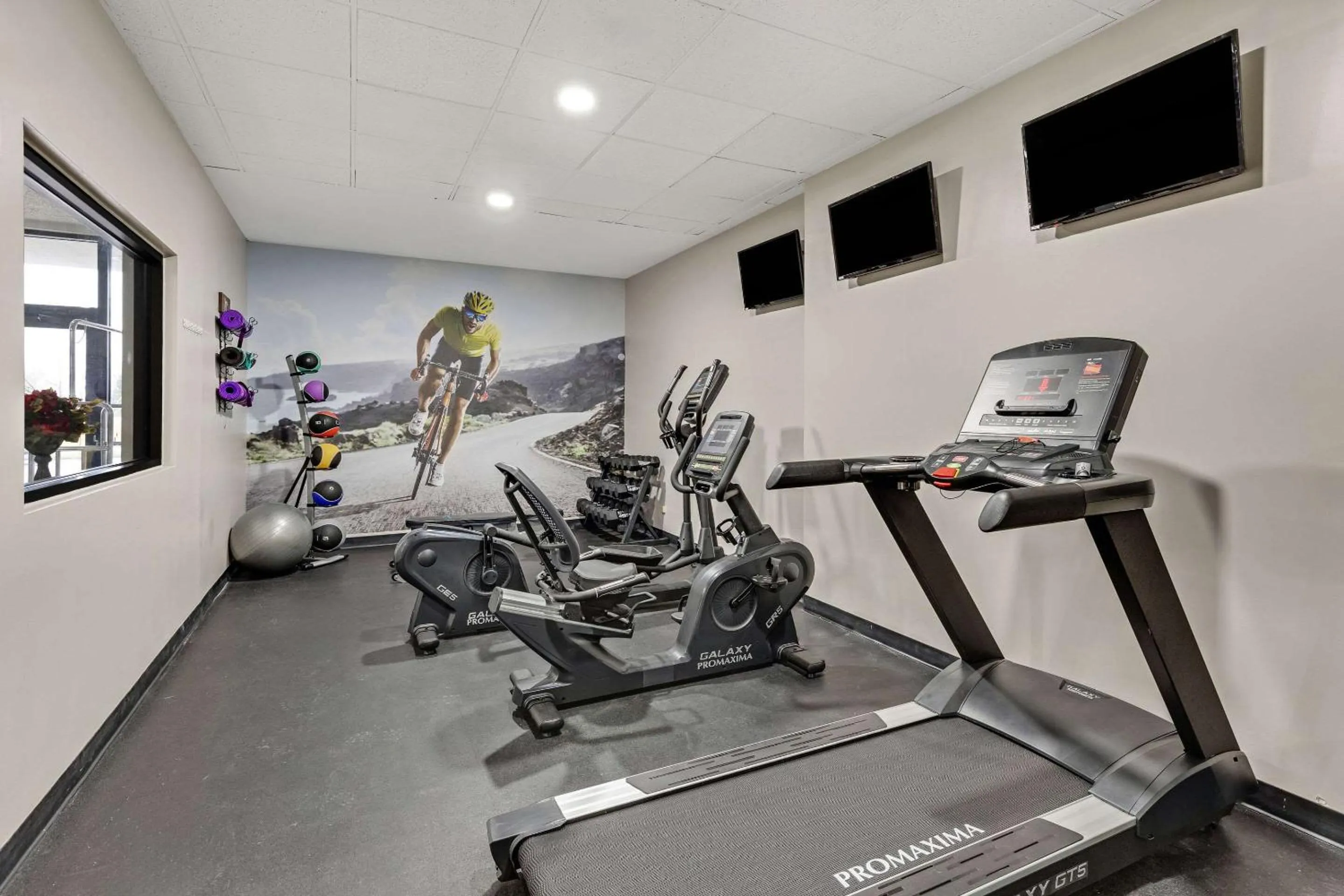 Fitness centre/facilities in Clarion Pointe Near Erie Casino
