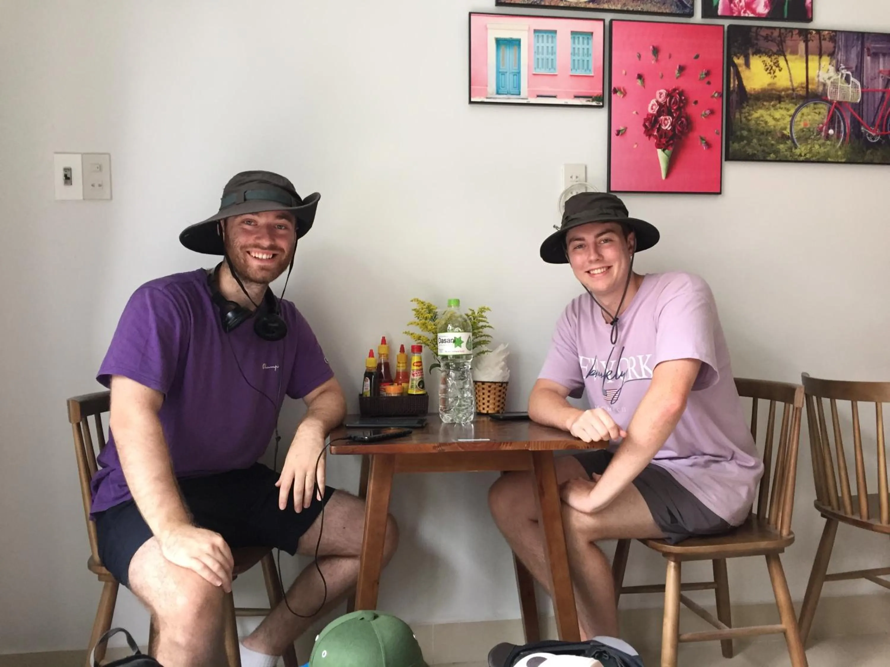 group of guests in candyinn