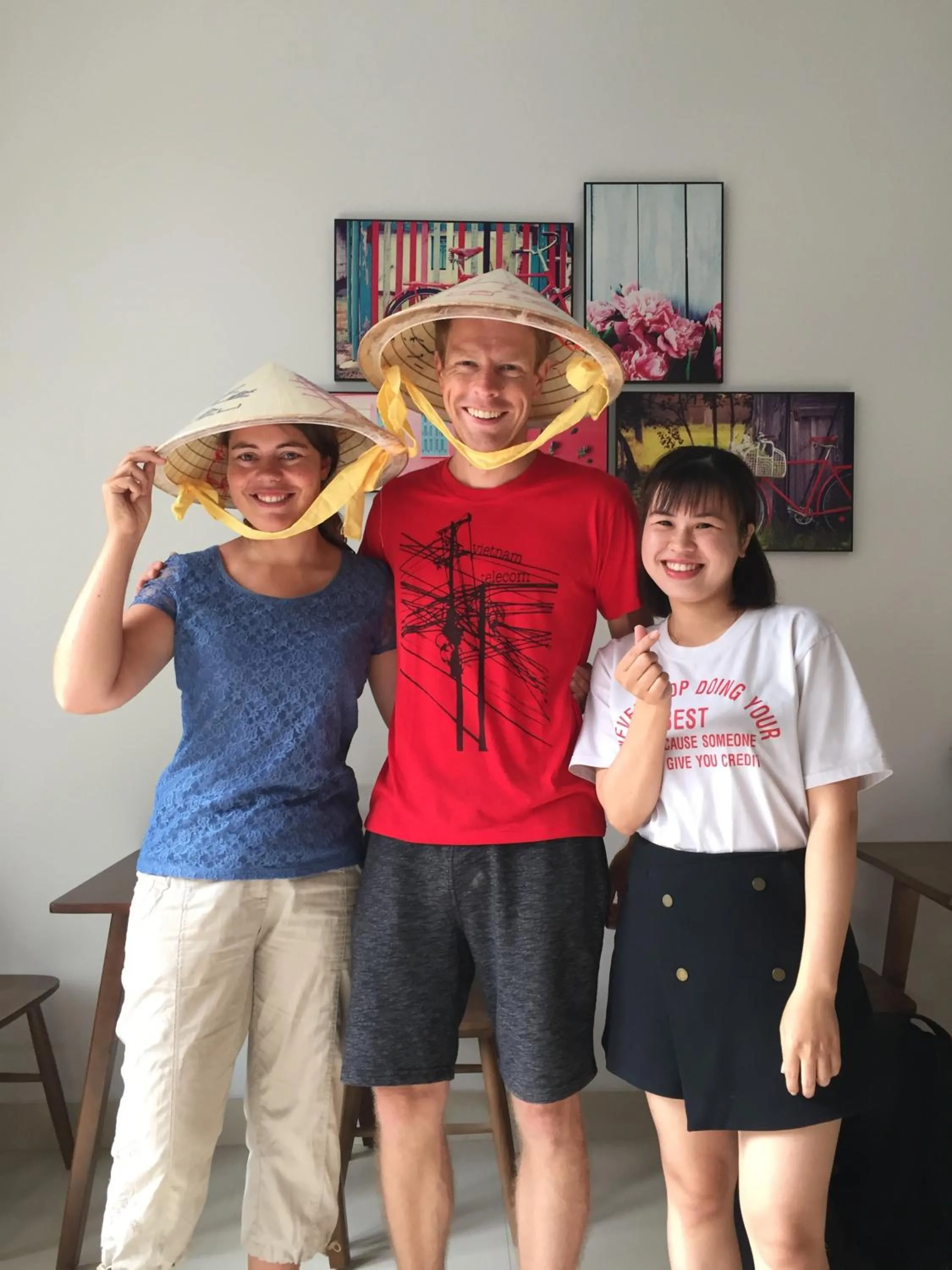 group of guests in candyinn