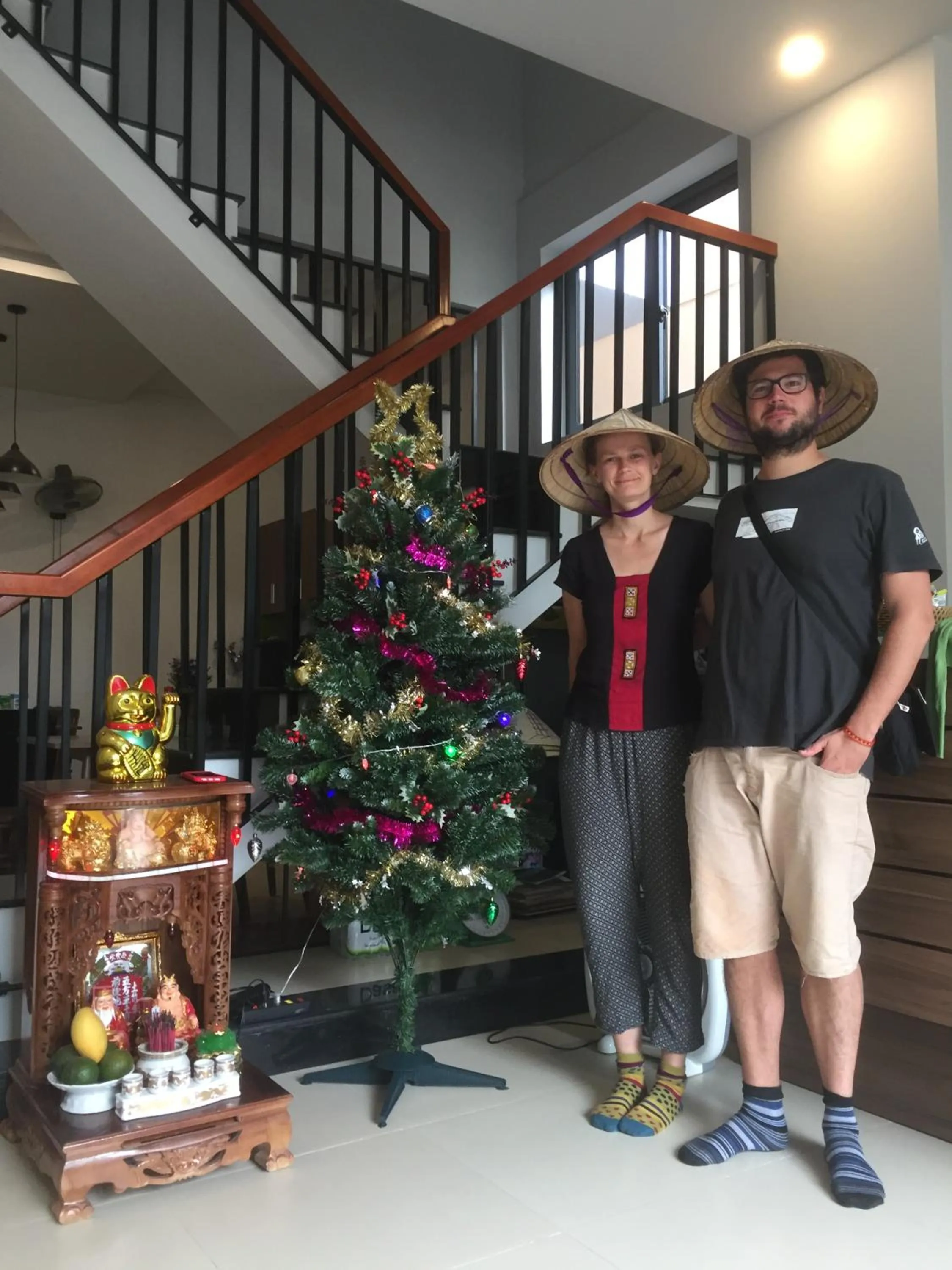 group of guests in candyinn