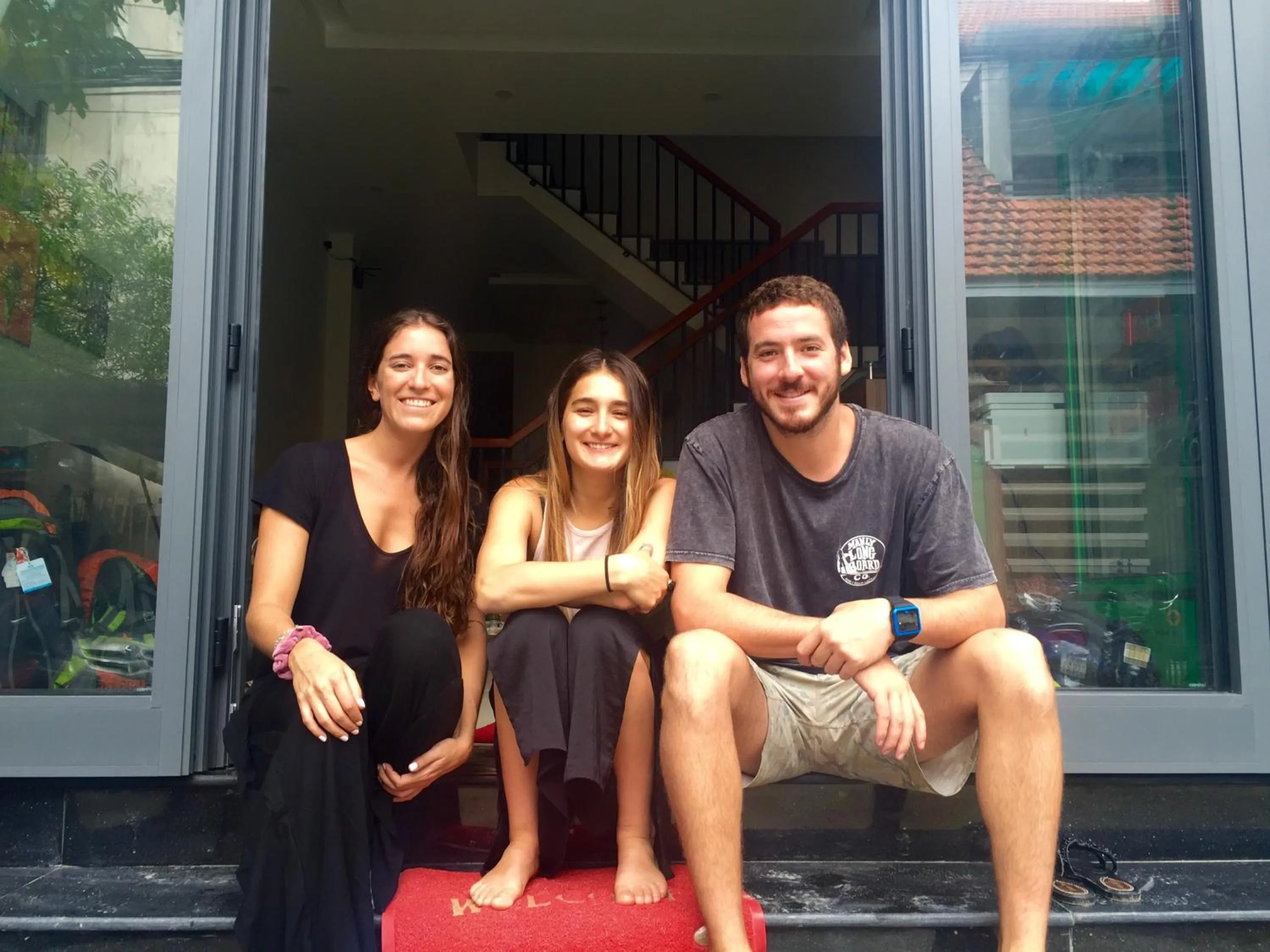 group of guests in candyinn