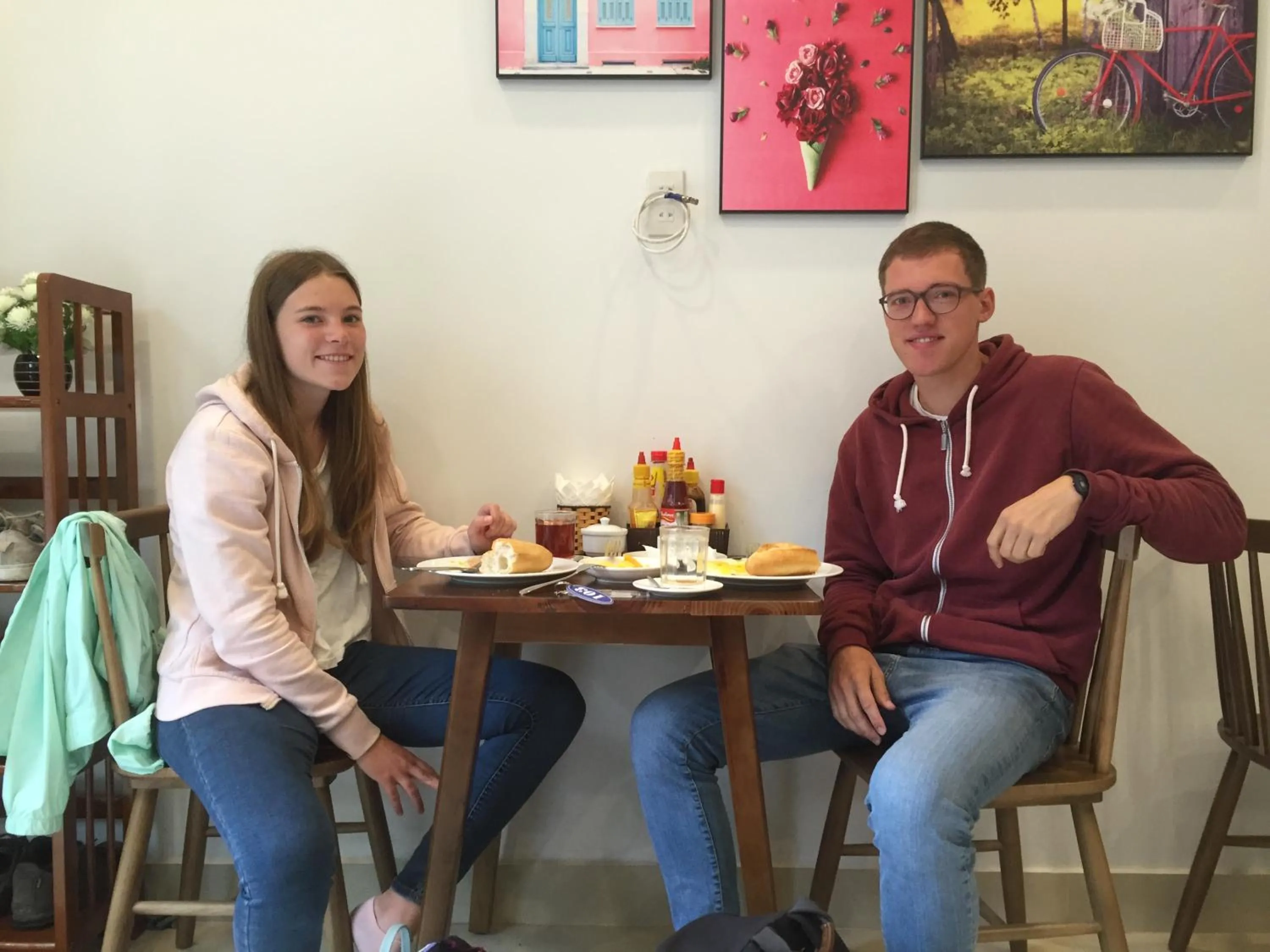 group of guests in candyinn