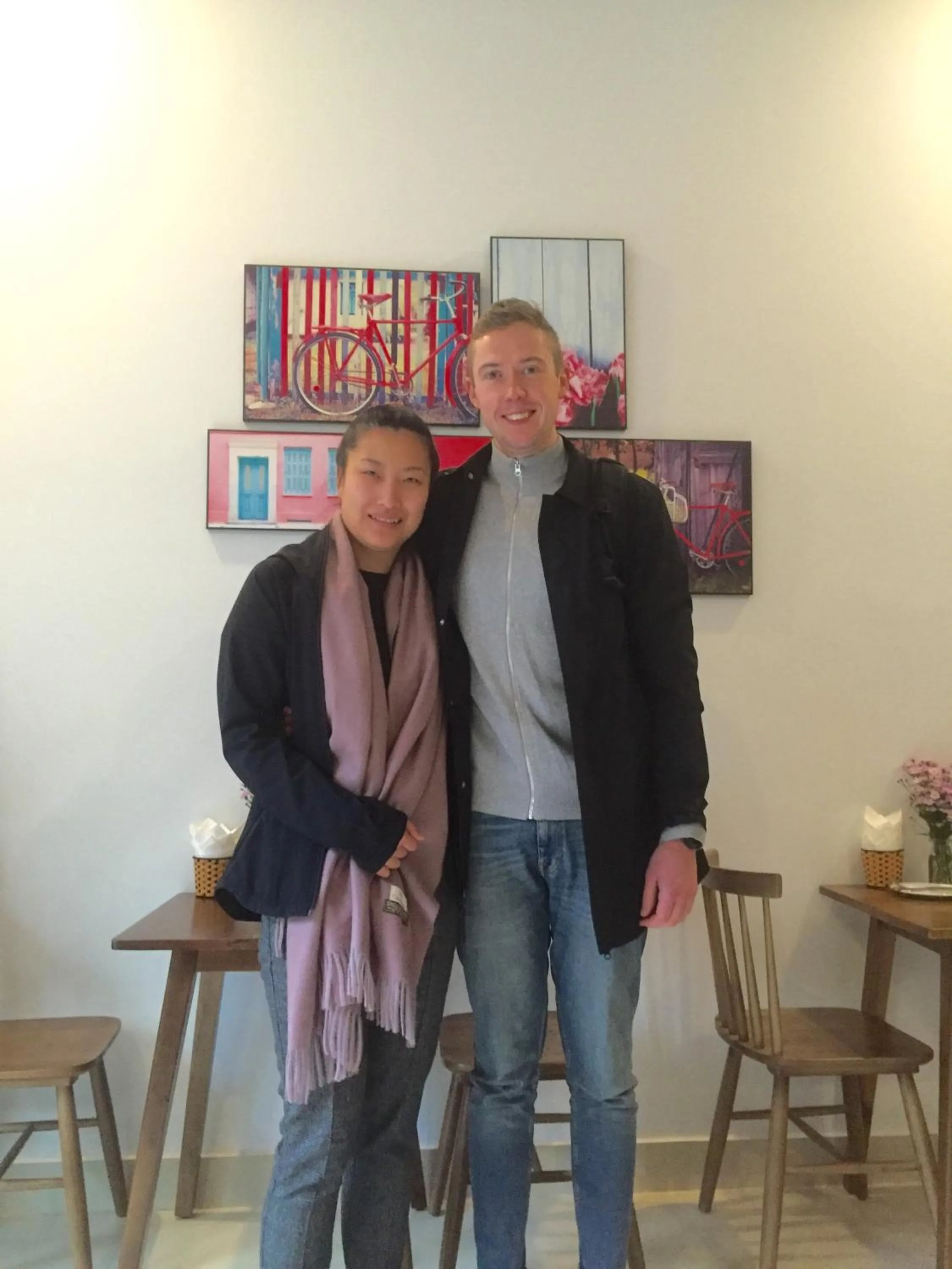 group of guests in candyinn