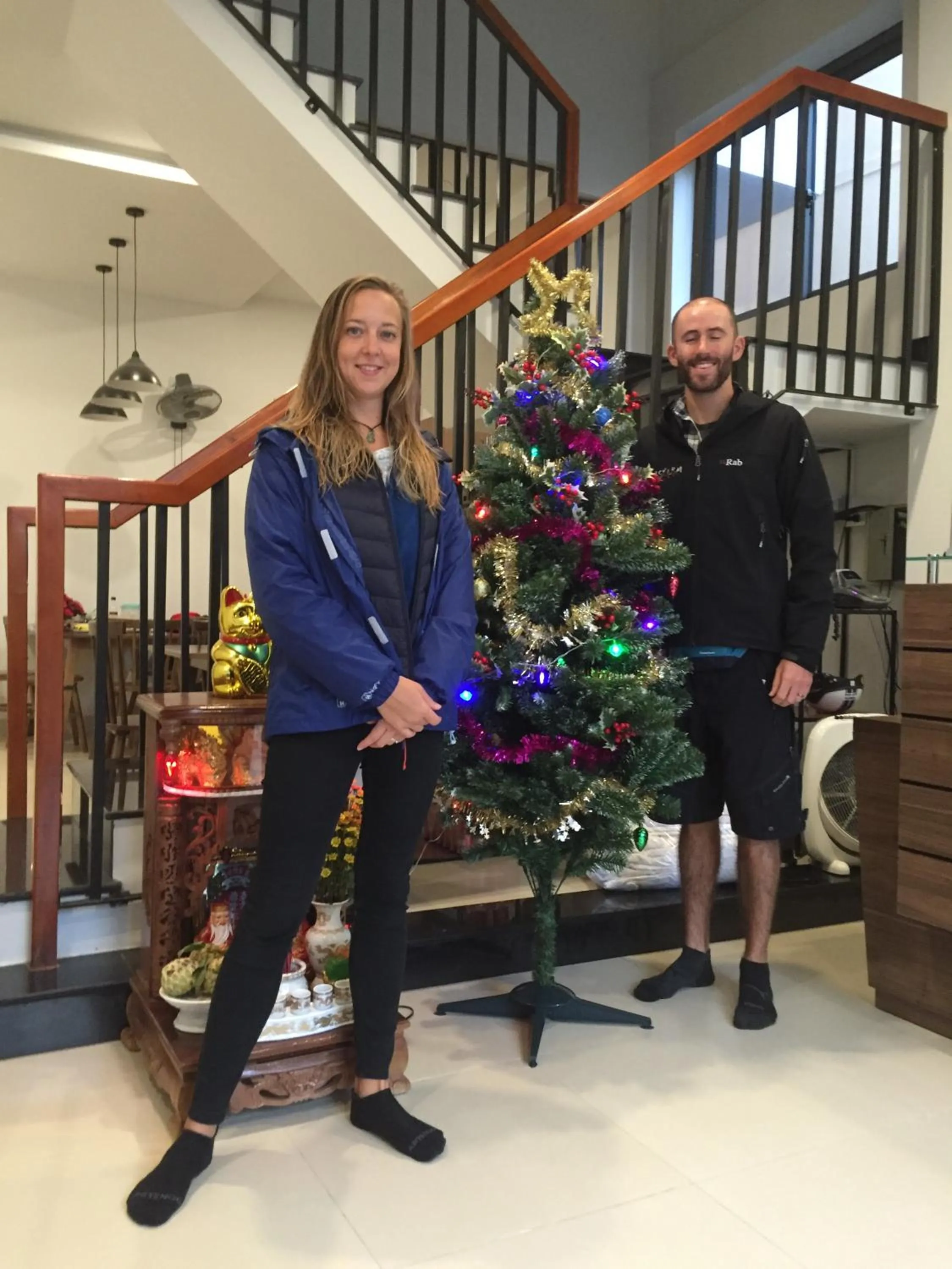 group of guests in candyinn