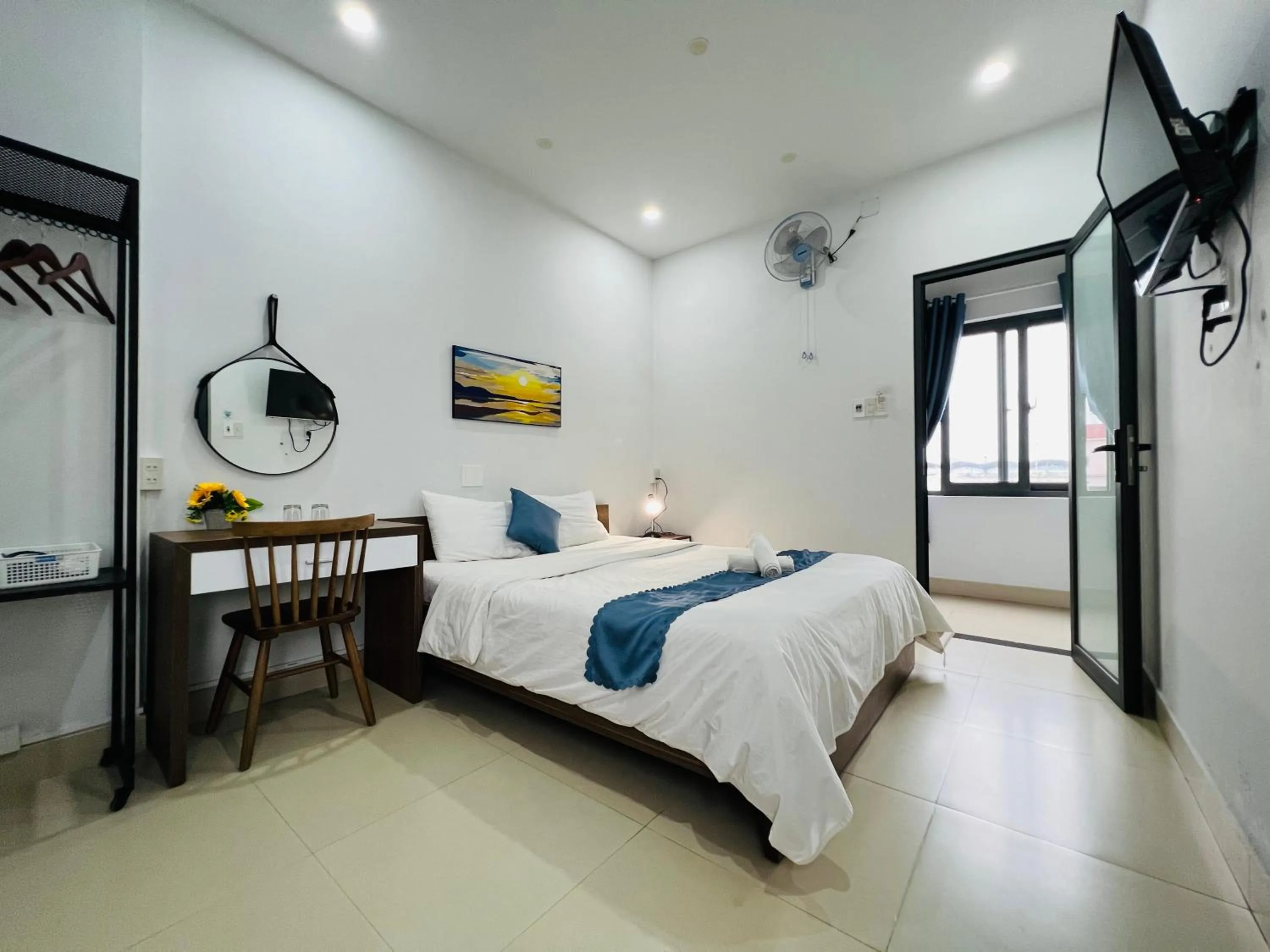 Bedroom, Bed in candyinn