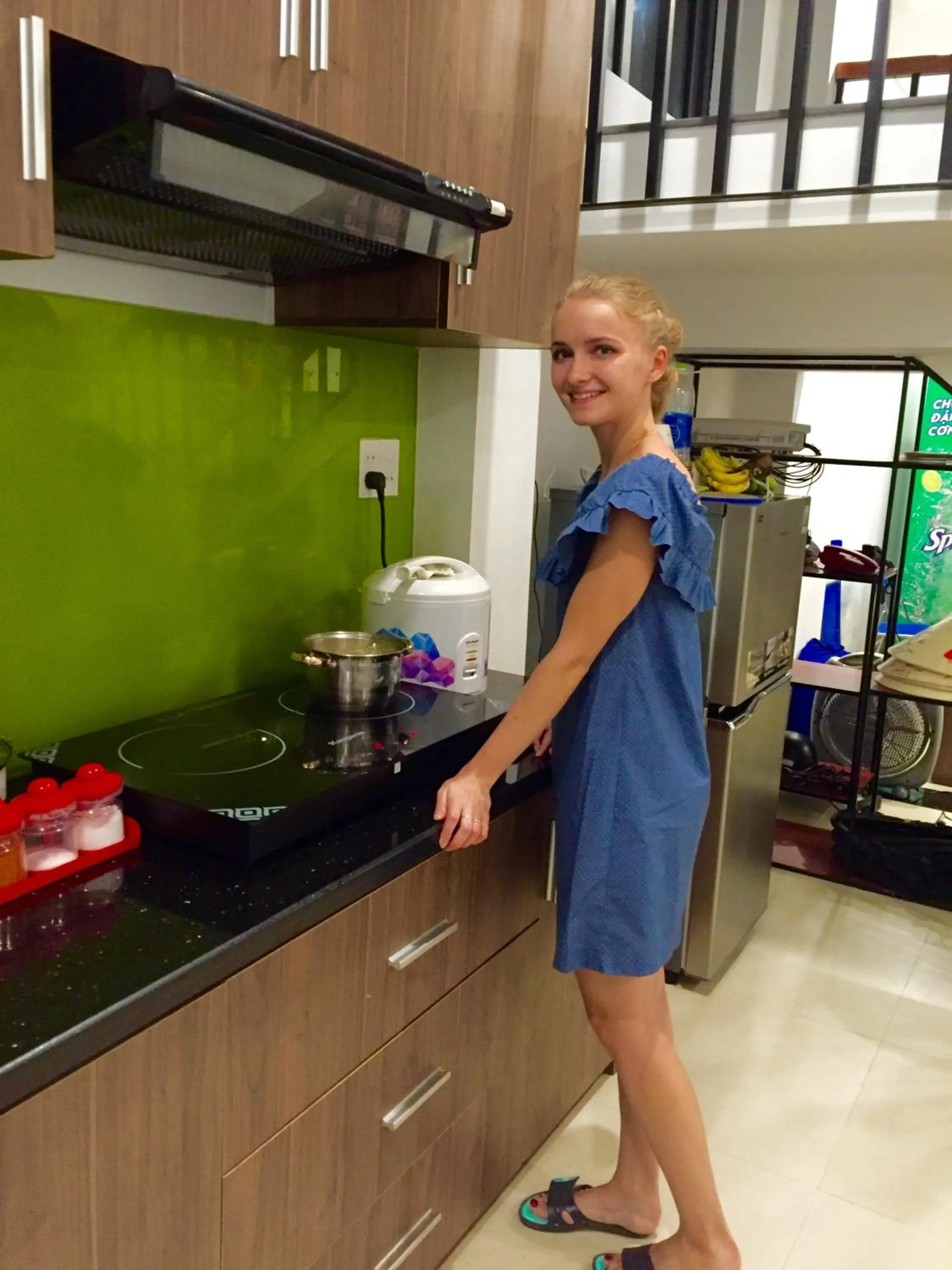 group of guests in candyinn