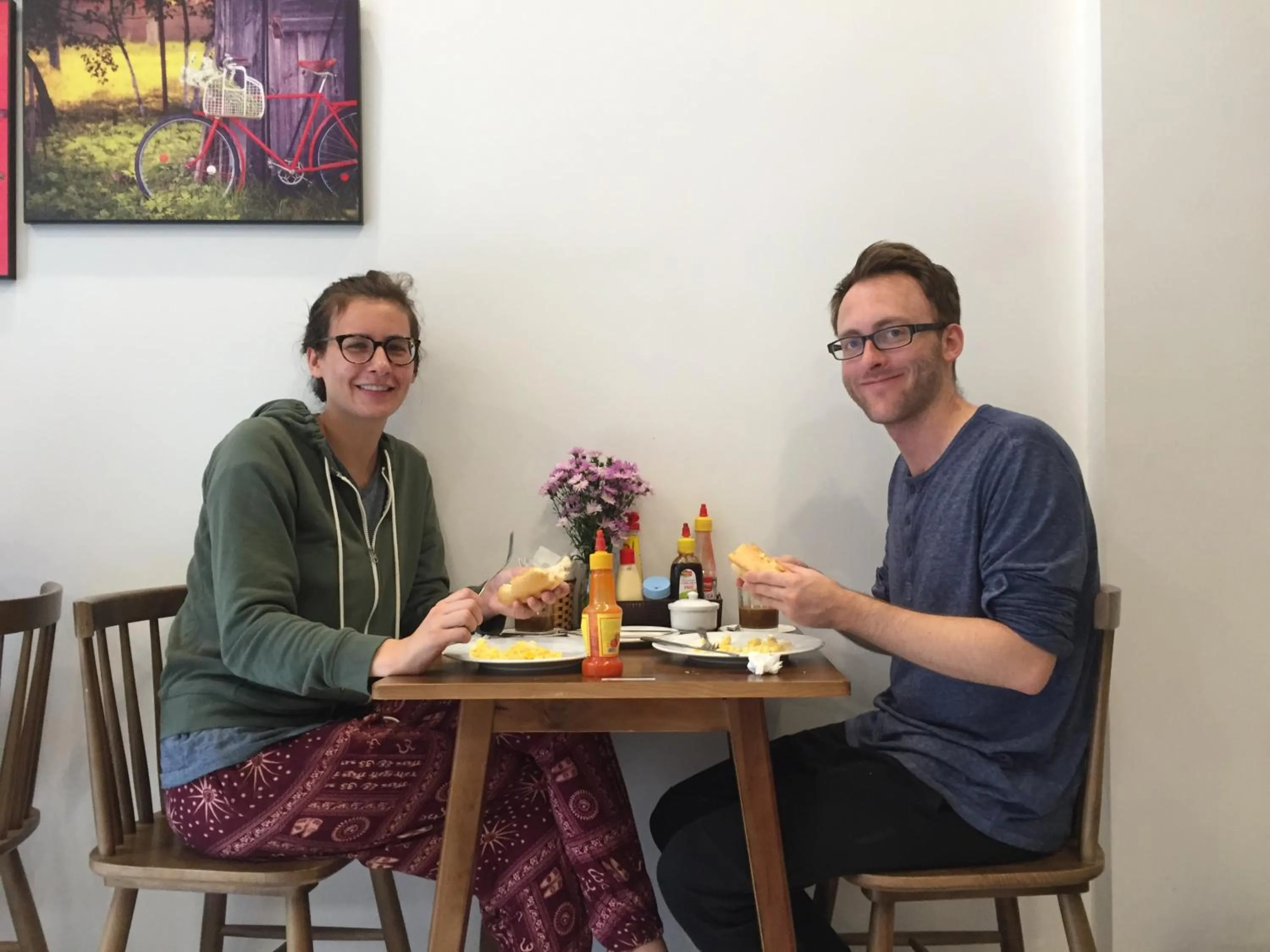 group of guests in candyinn