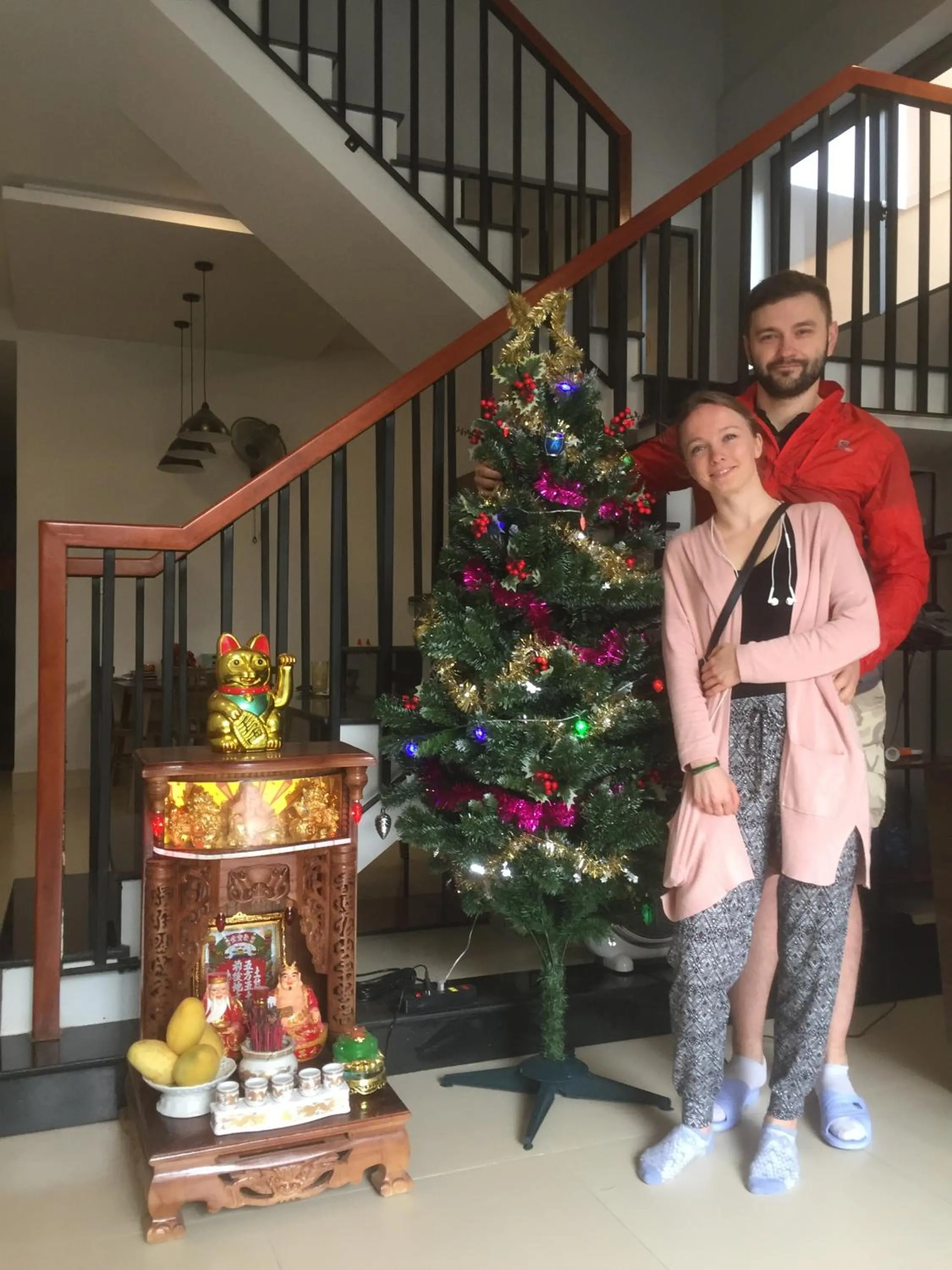 group of guests in candyinn