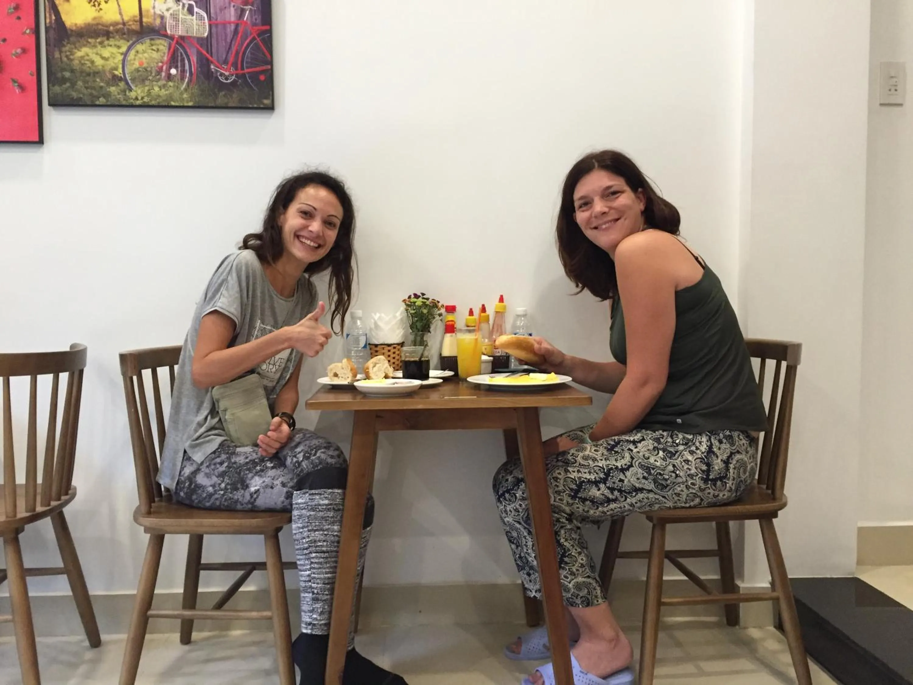 group of guests in candyinn