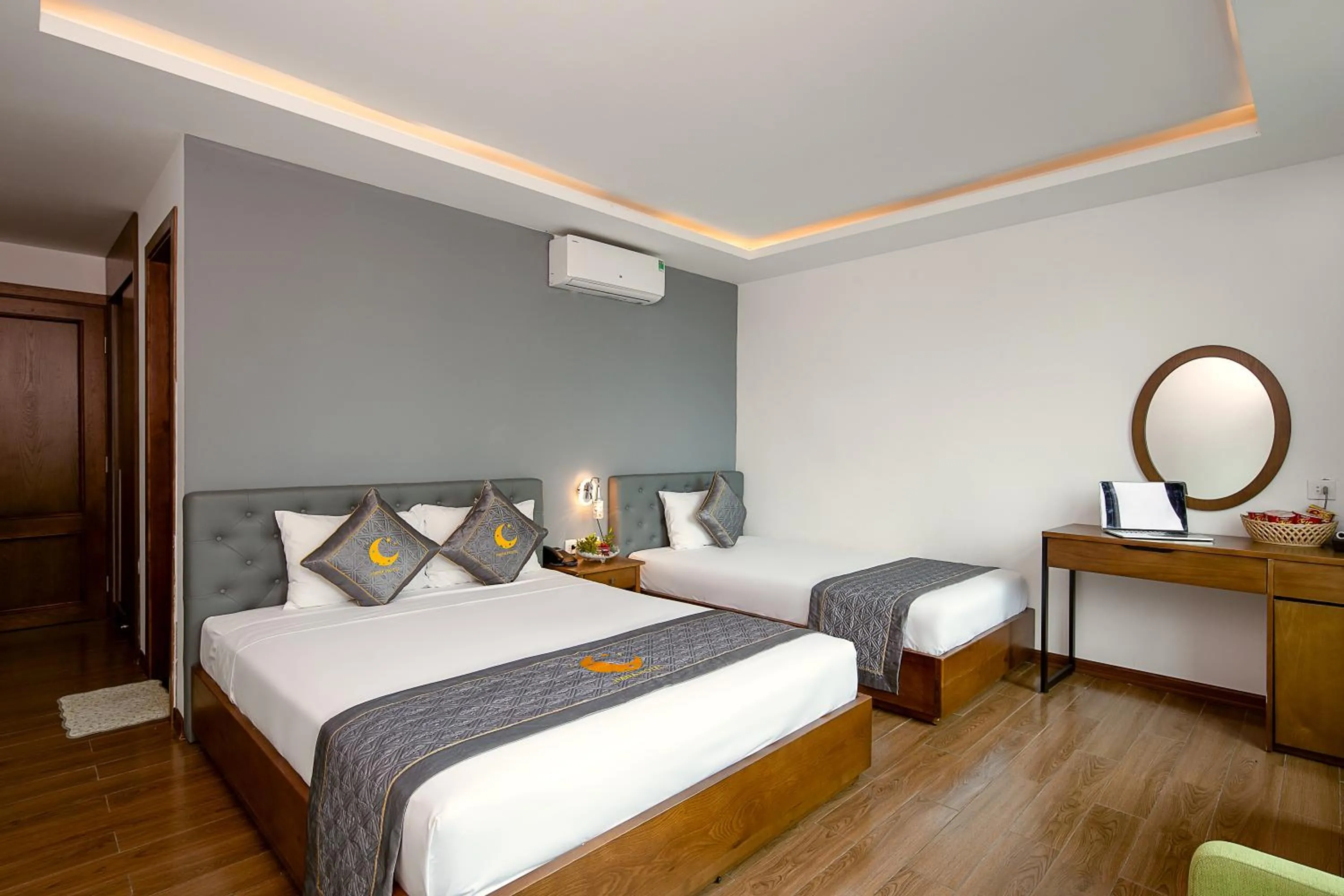 Bed in Hana Hotel Da Nang