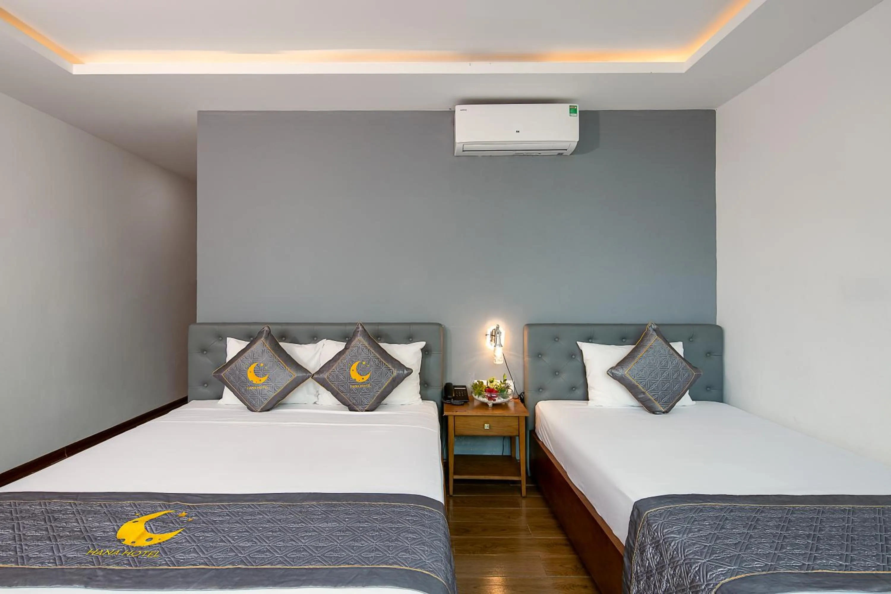 Bed in Hana Hotel Da Nang
