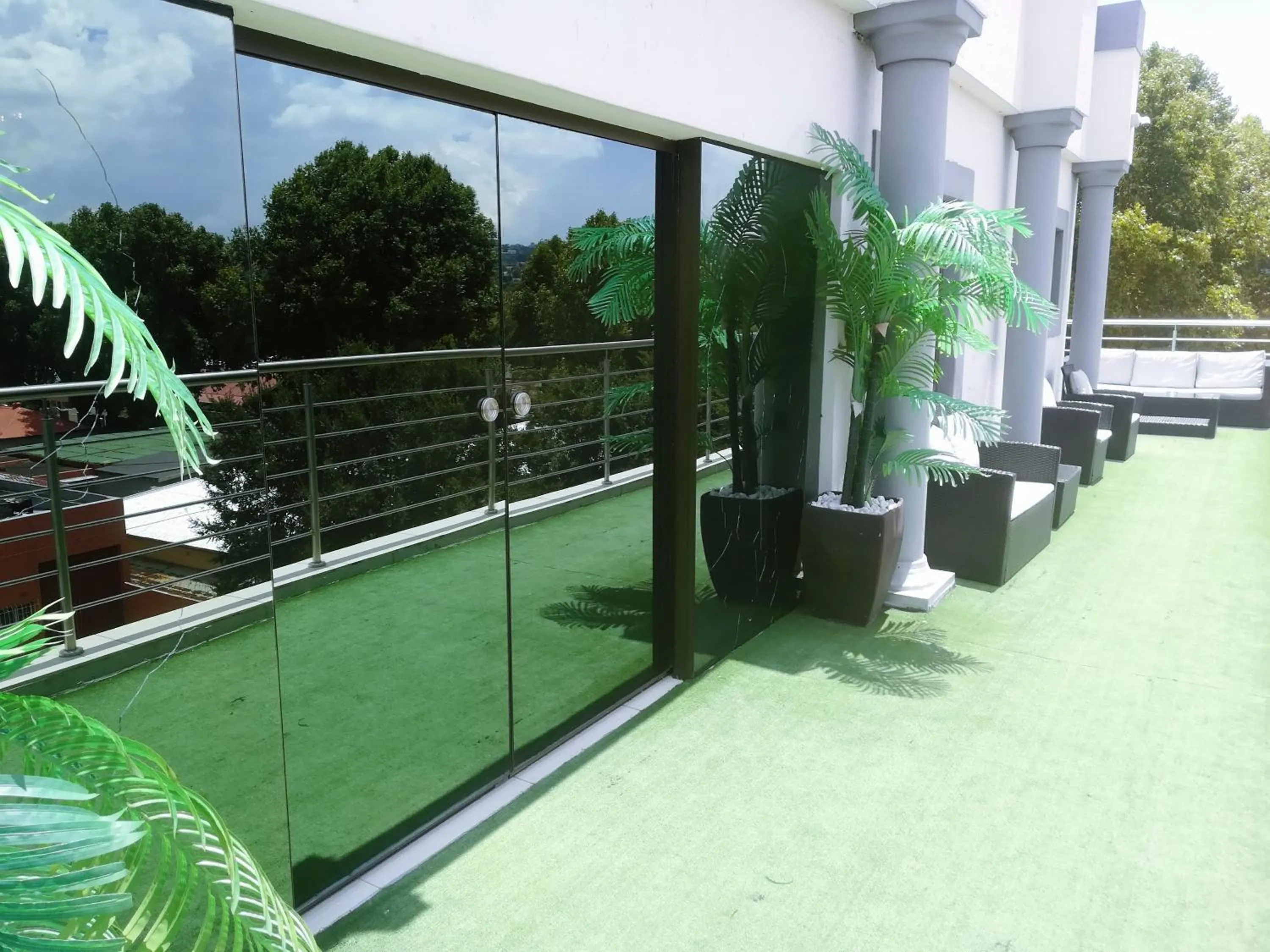 Balcony/Terrace in Garden Top Hotel