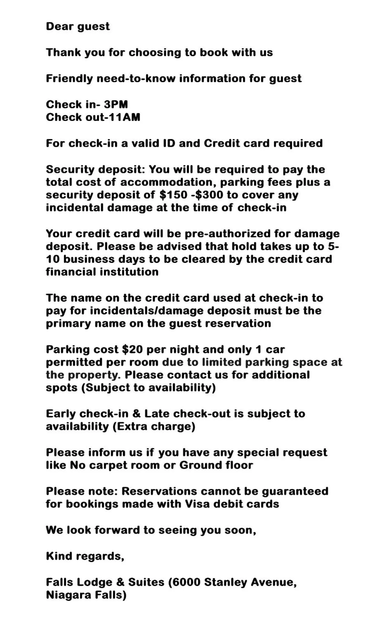 Falls Lodge & Suites