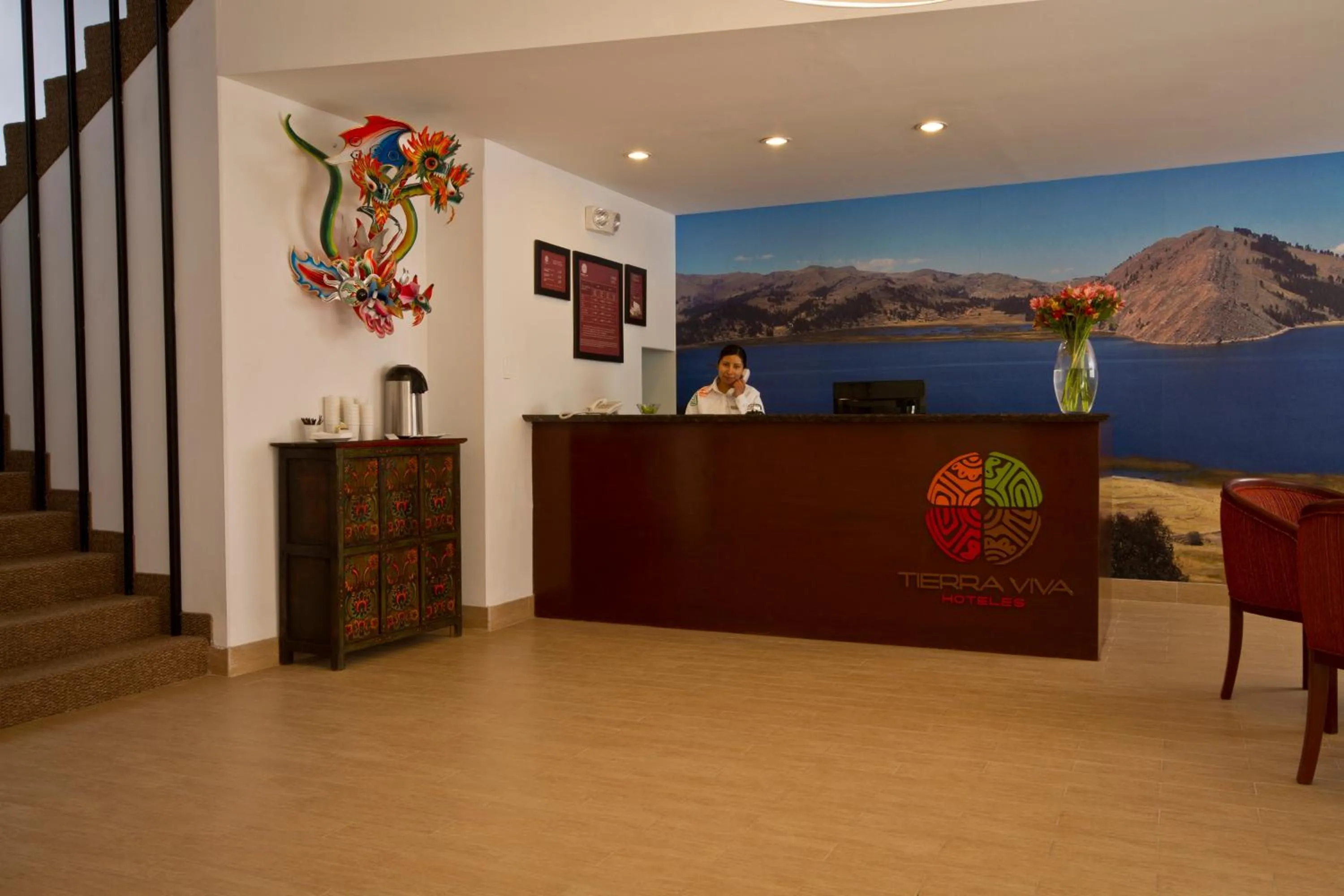 Lobby or reception in Tierra Viva Puno Plaza