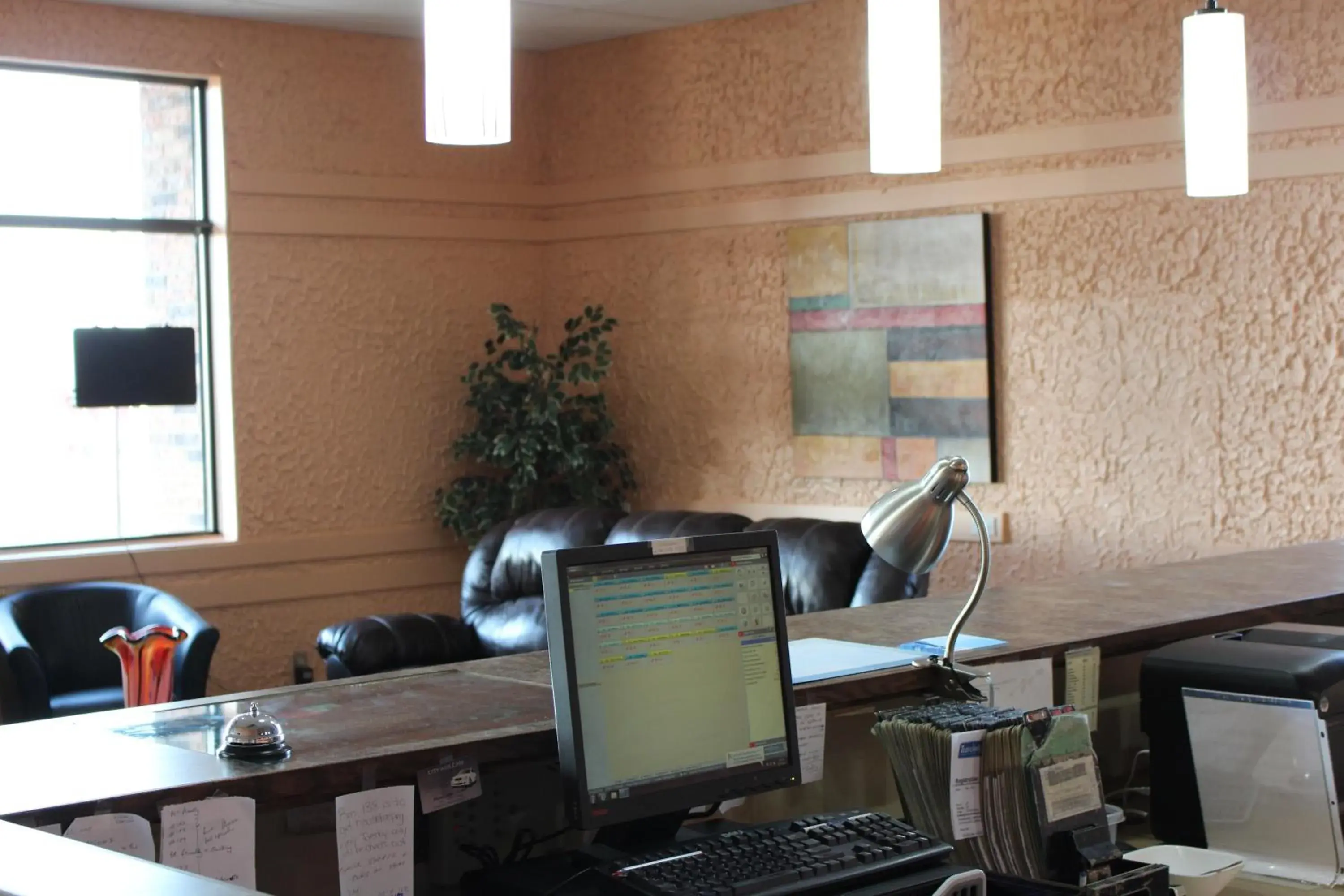 Lobby or reception in Travelodge by Wyndham Swift Current Lobby or reception in Travelodge by Wyndham Swift Current