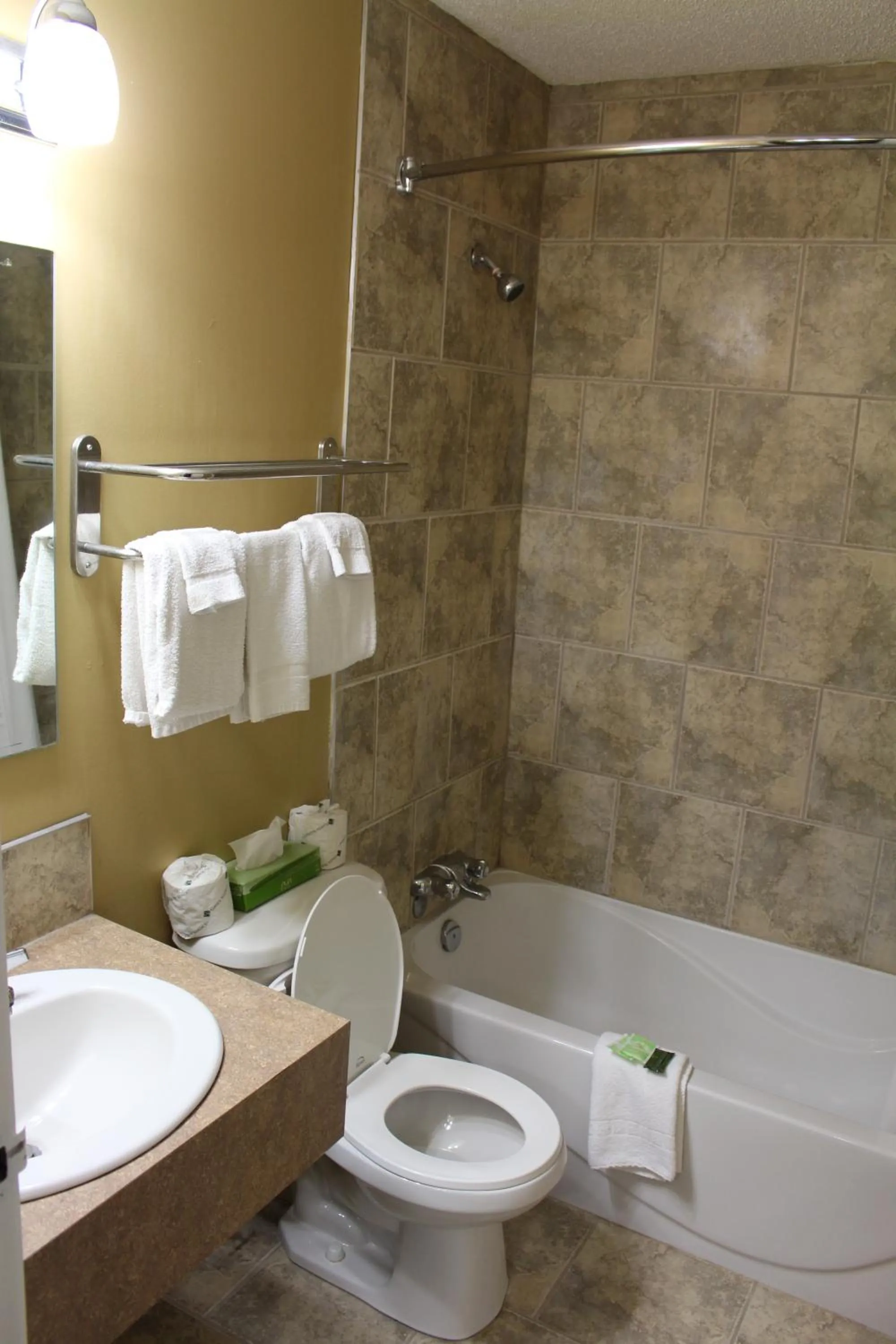 Bathroom in Travelodge by Wyndham Swift Current