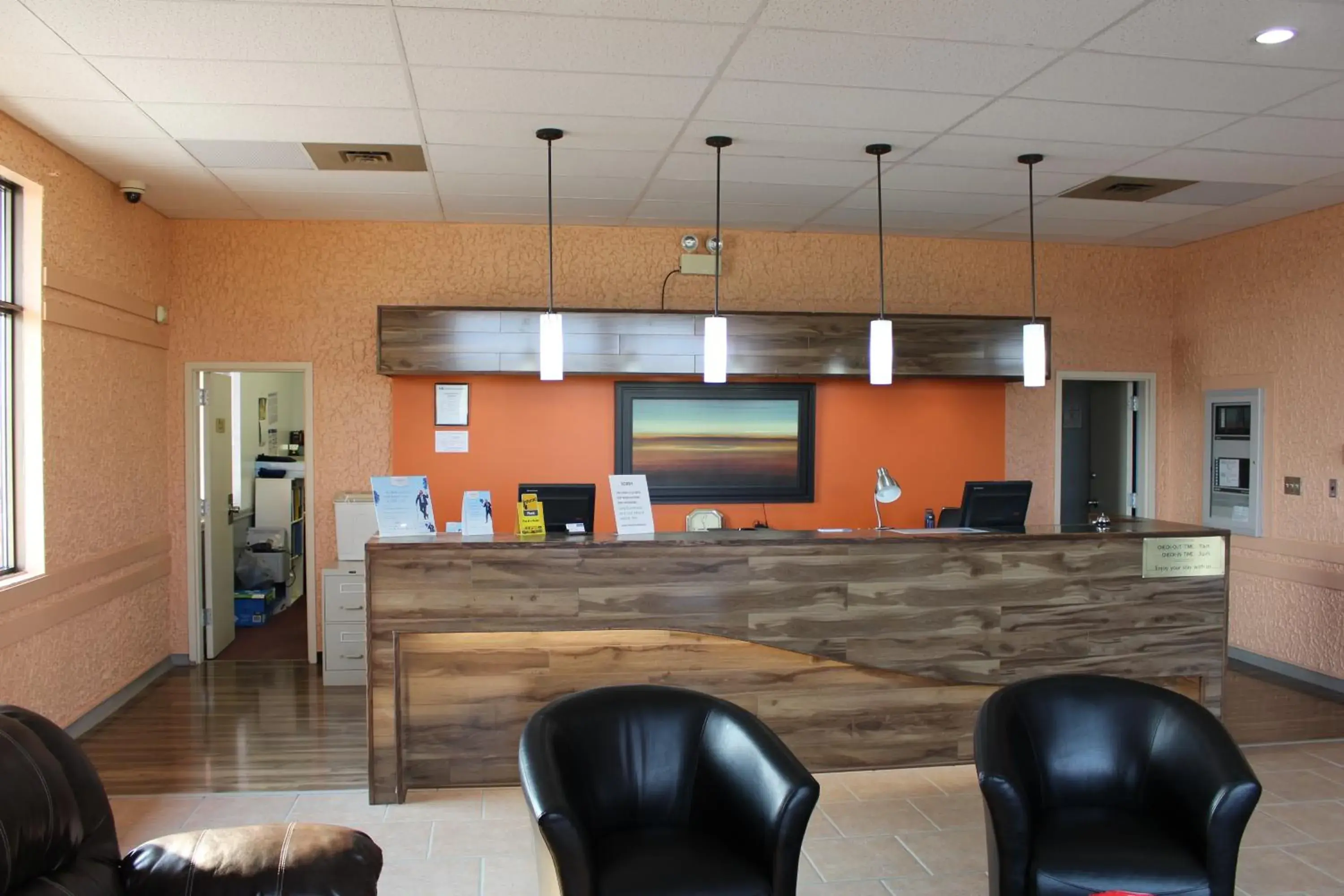 Lobby or reception in Travelodge by Wyndham Swift Current Lobby or reception in Travelodge by Wyndham Swift Current