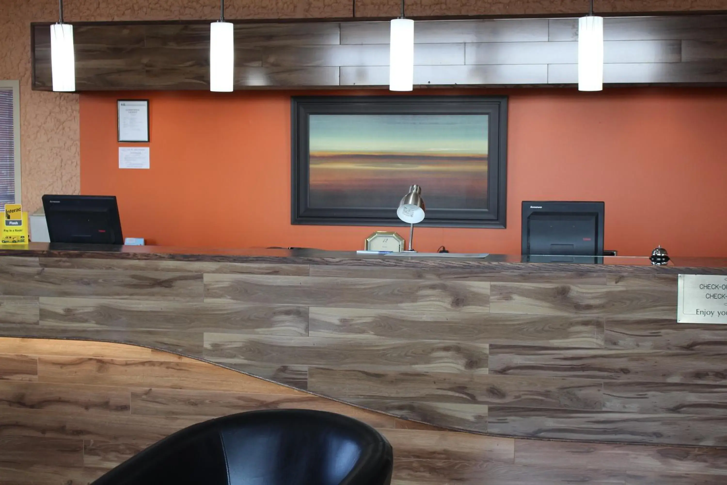 Lobby or reception in Travelodge by Wyndham Swift Current Lobby or reception in Travelodge by Wyndham Swift Current