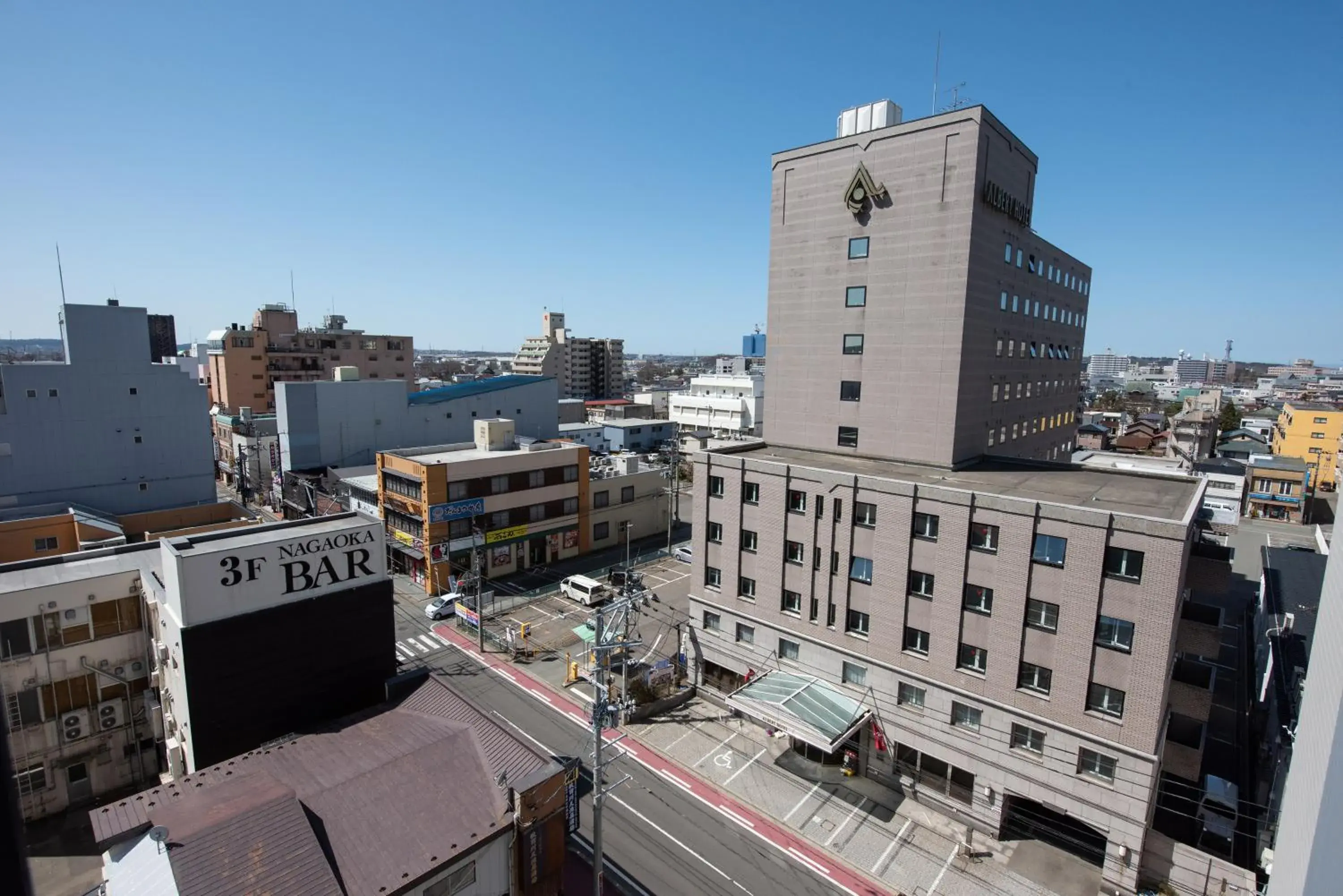 Property building in Albert Hotel Akita Property building in Albert Hotel Akita