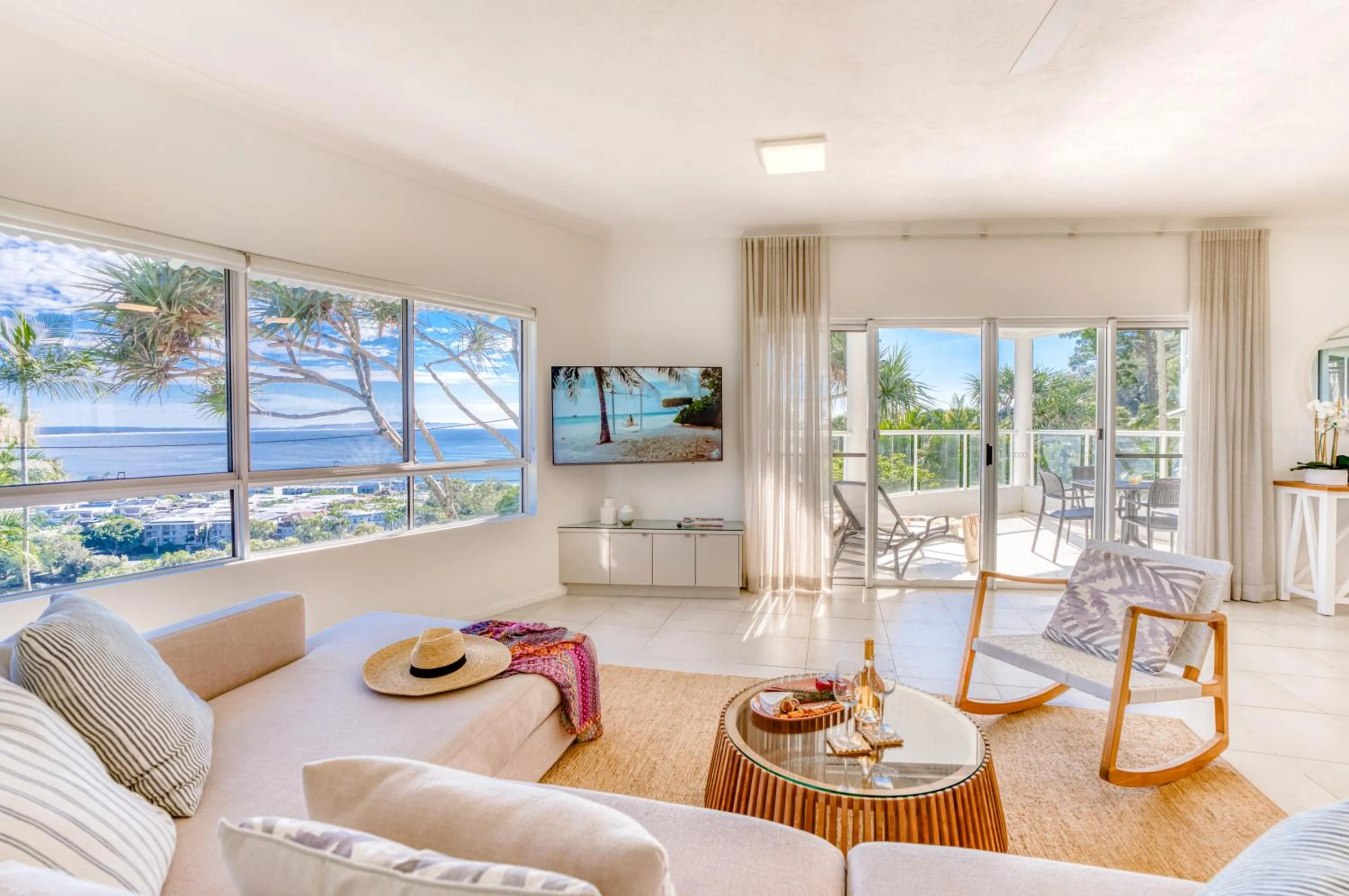 Sea view in The Lookout Resort Noosa