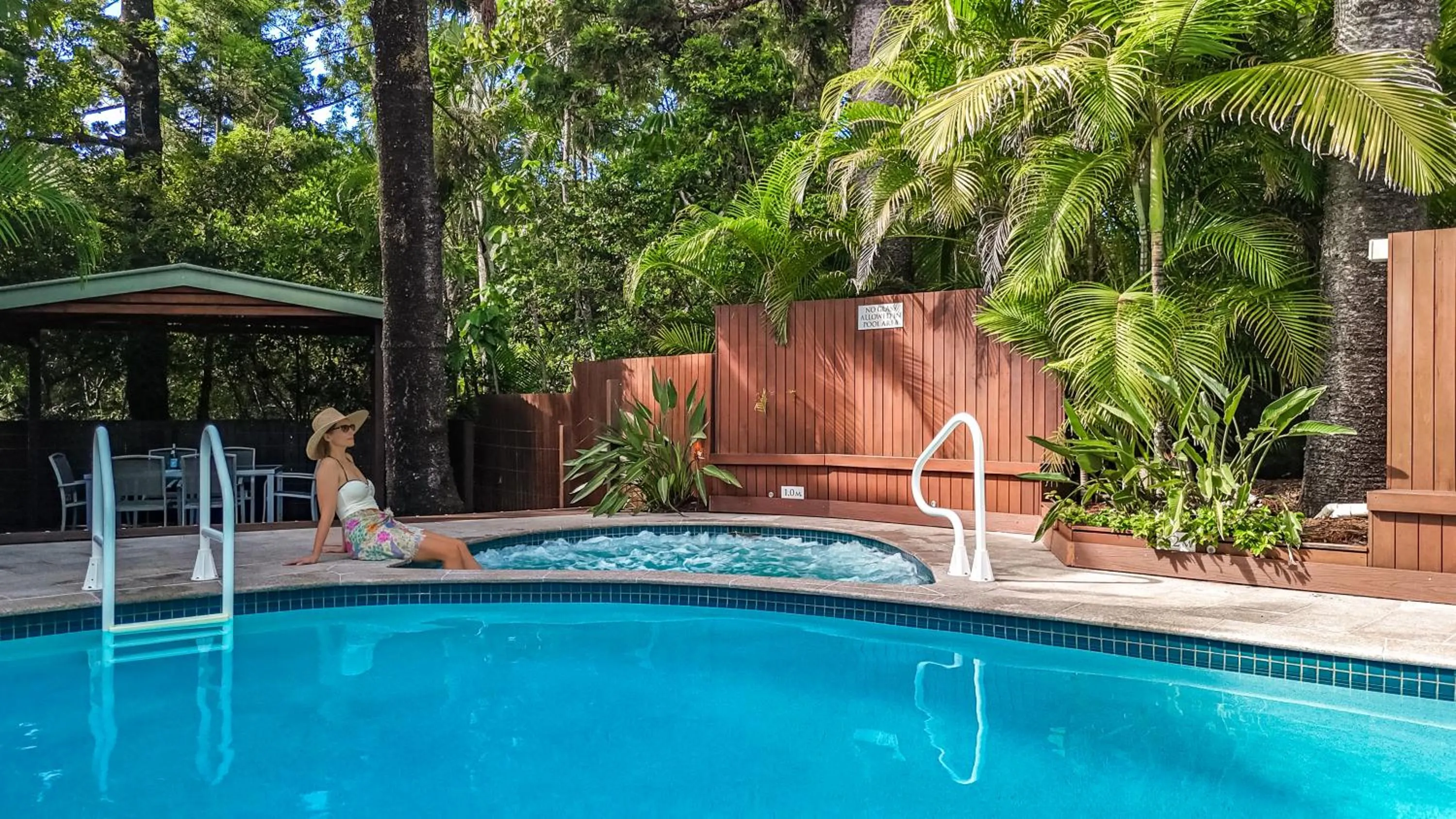 Swimming pool in The Lookout Resort Noosa