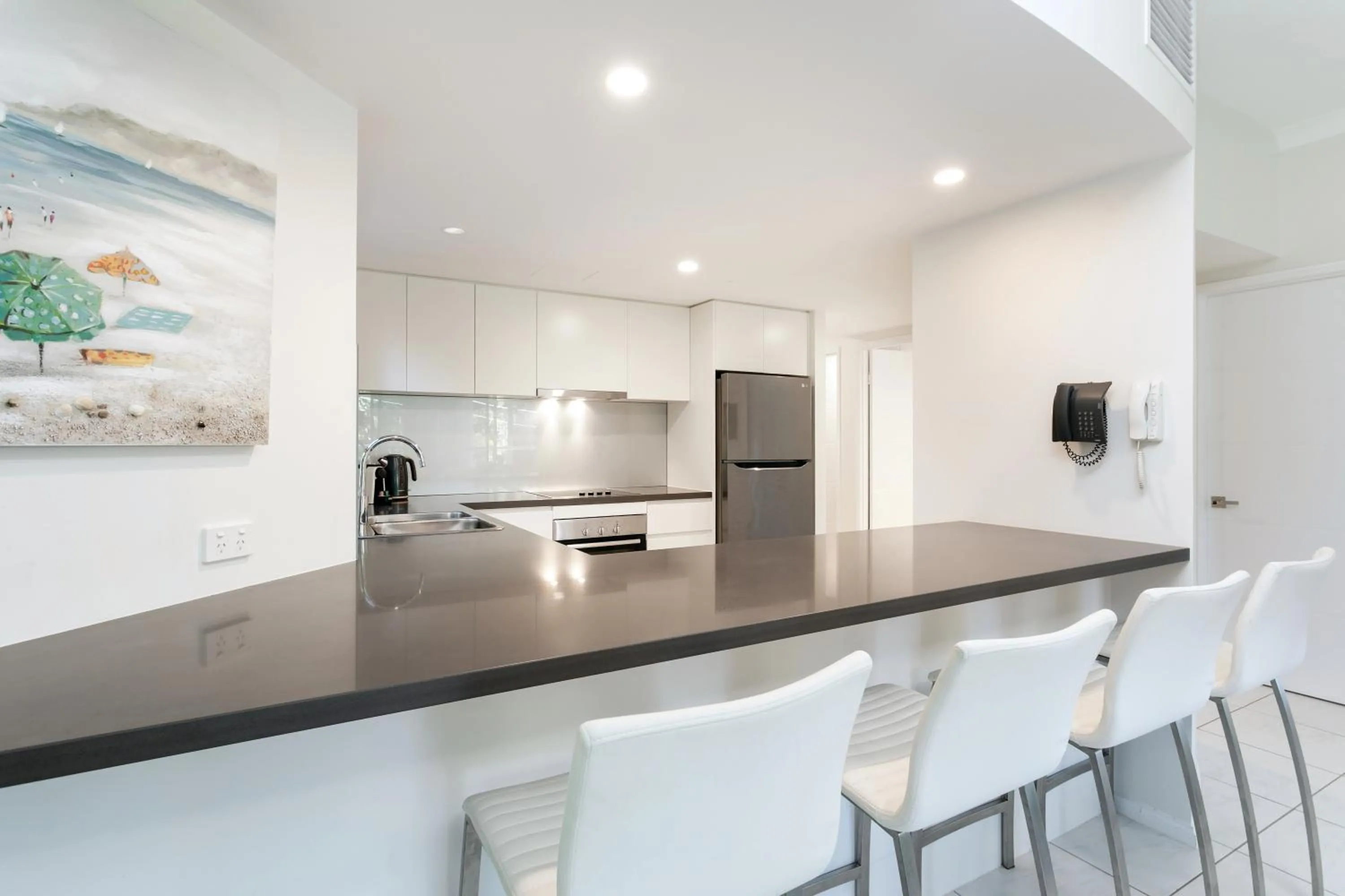 Kitchen or kitchenette in The Lookout Resort Noosa