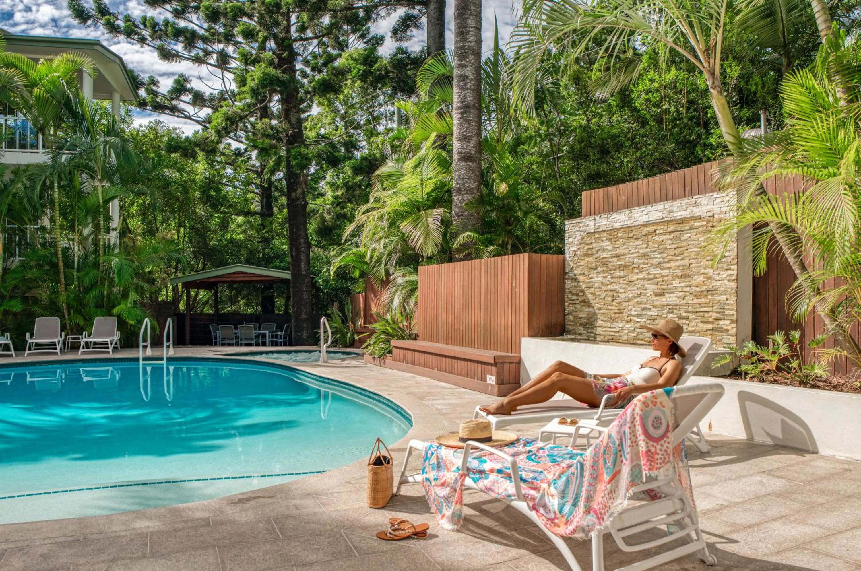 Swimming pool in The Lookout Resort Noosa