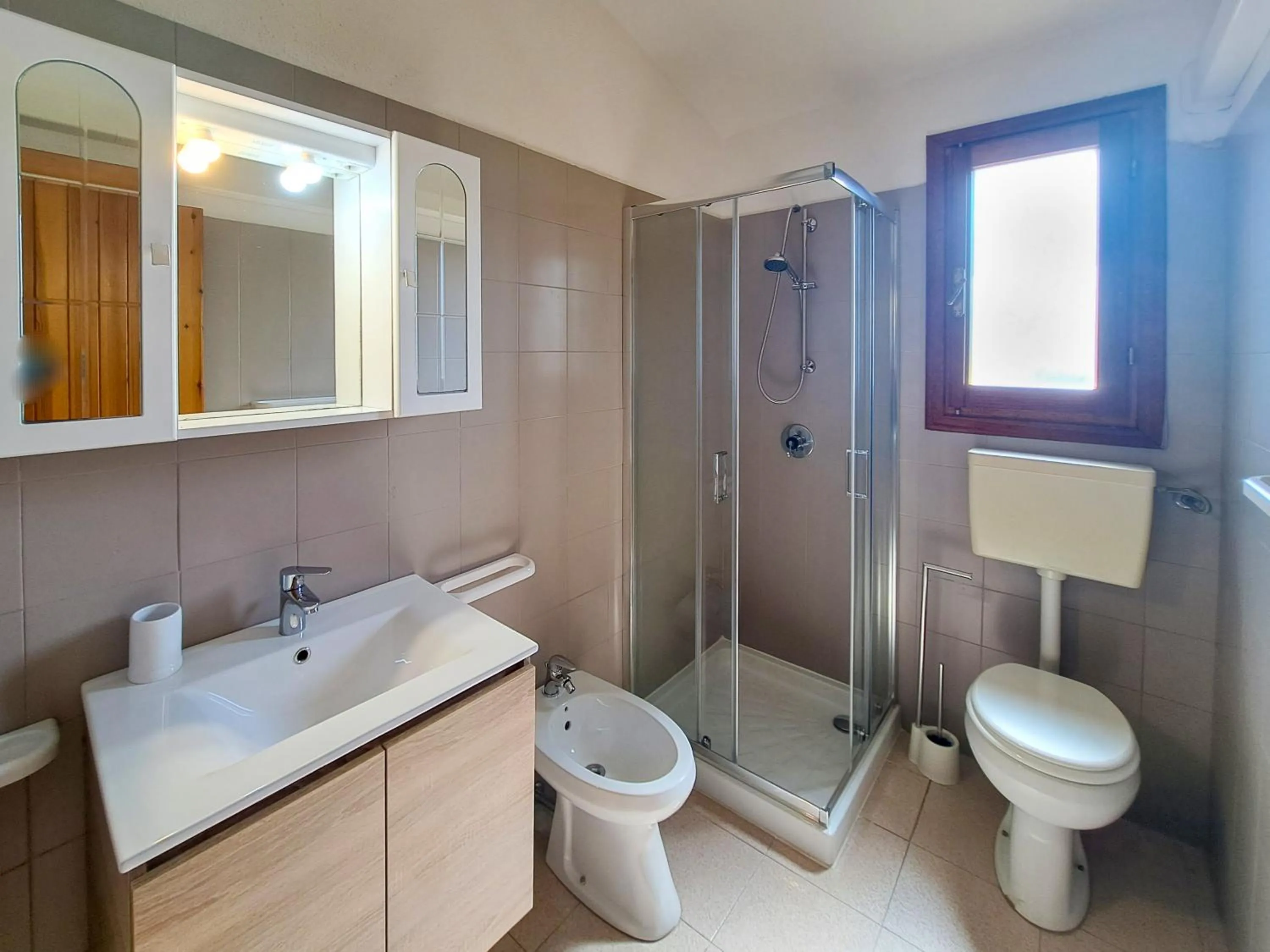 Shower in Centro Residenziale Le Canne