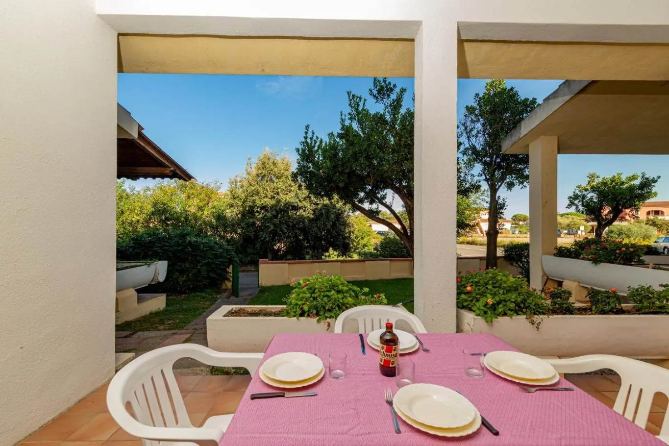 Patio in Centro Residenziale Le Canne