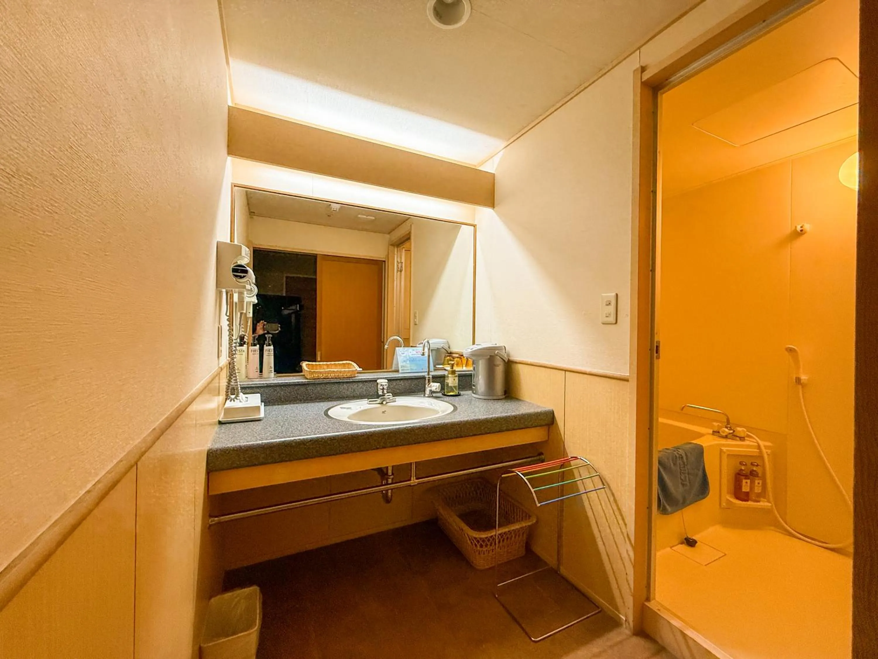 Bathroom in Minami Sanriku Hotel kanyo