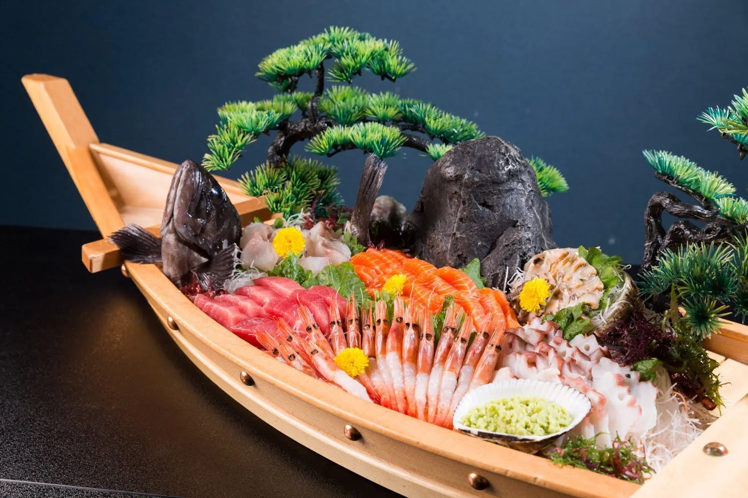 Food in Minami Sanriku Hotel kanyo