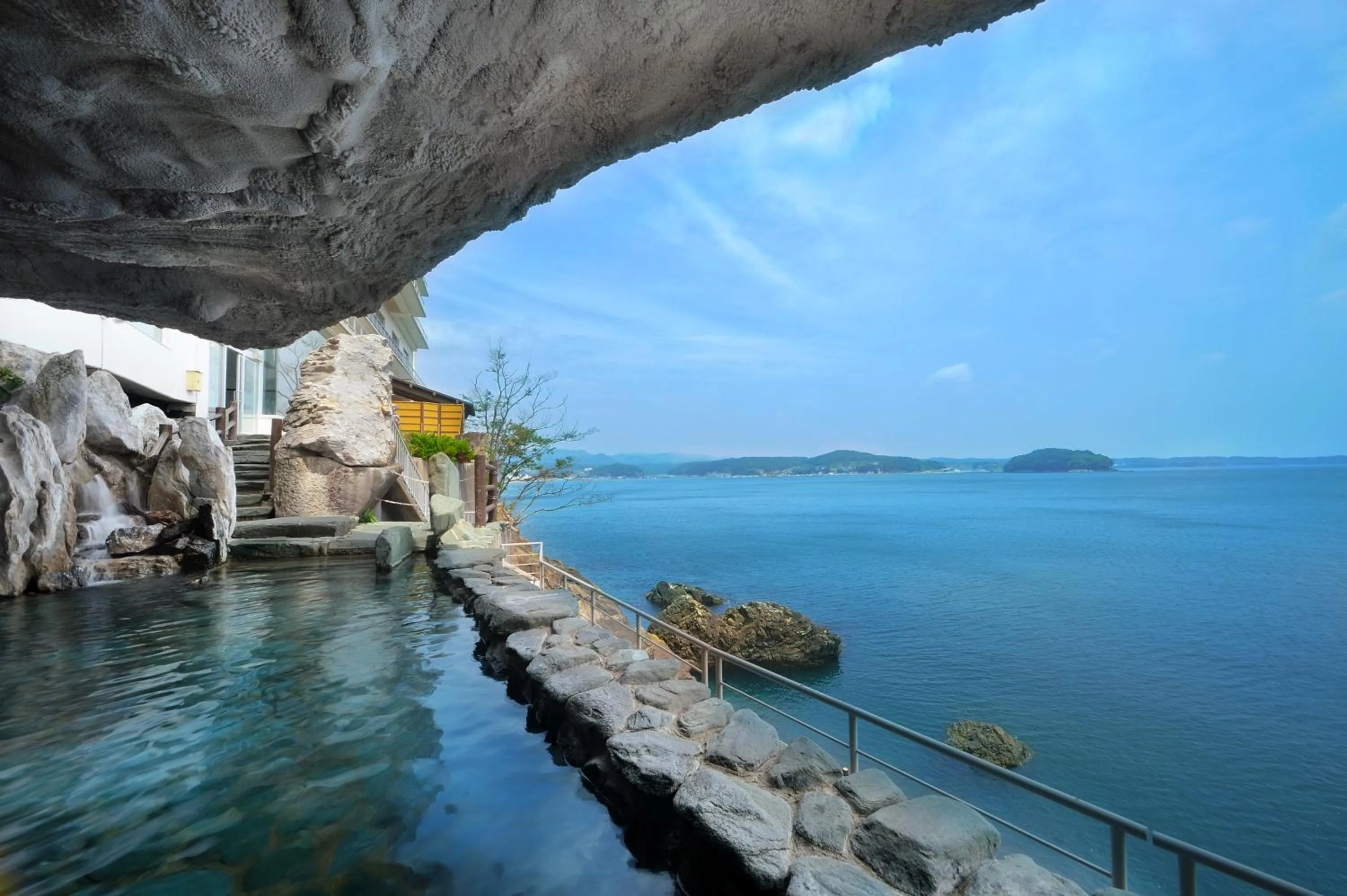 Hot Spring Bath in Minami Sanriku Hotel kanyo