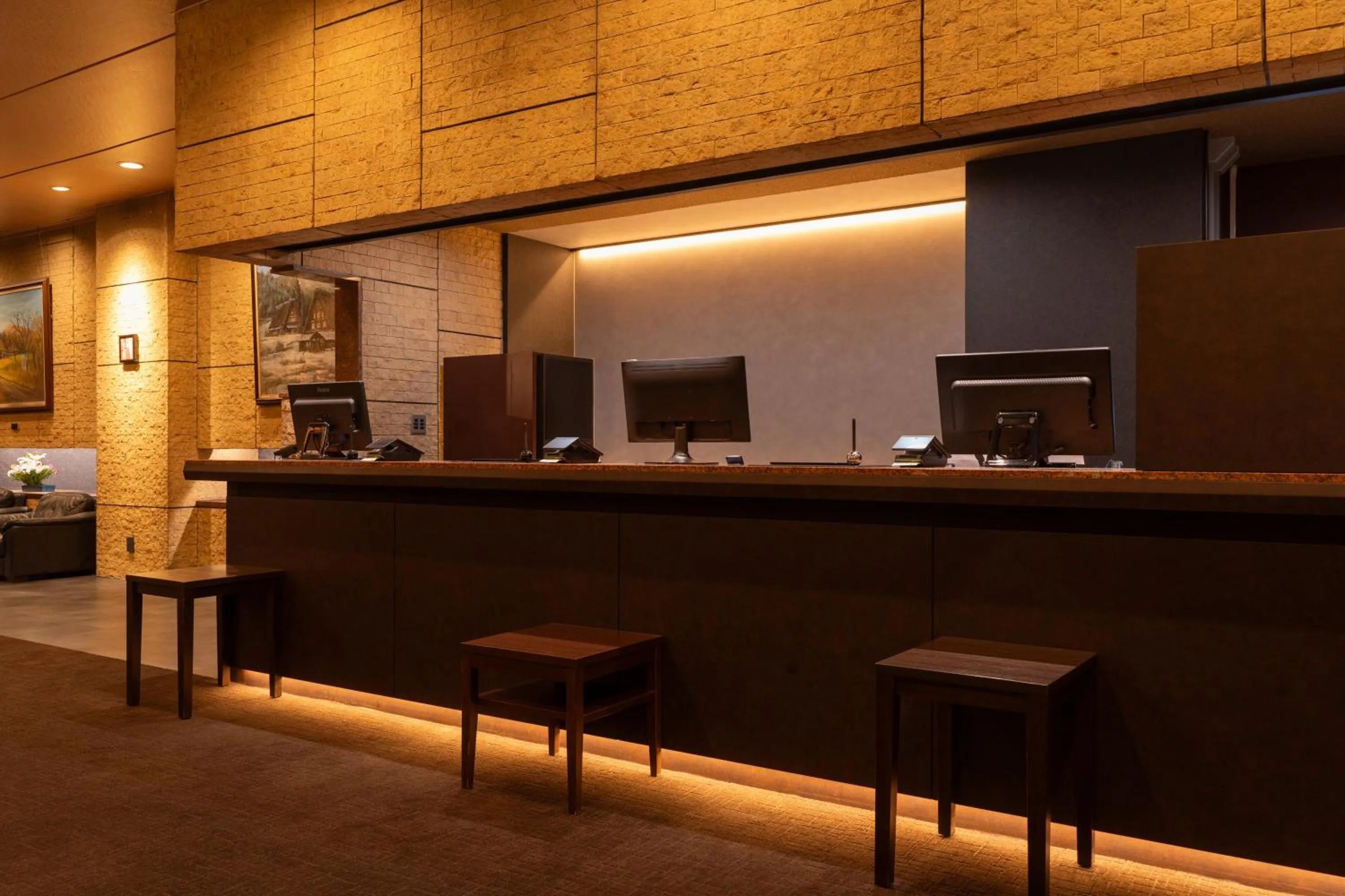 Lobby or reception in Toyo Hotel