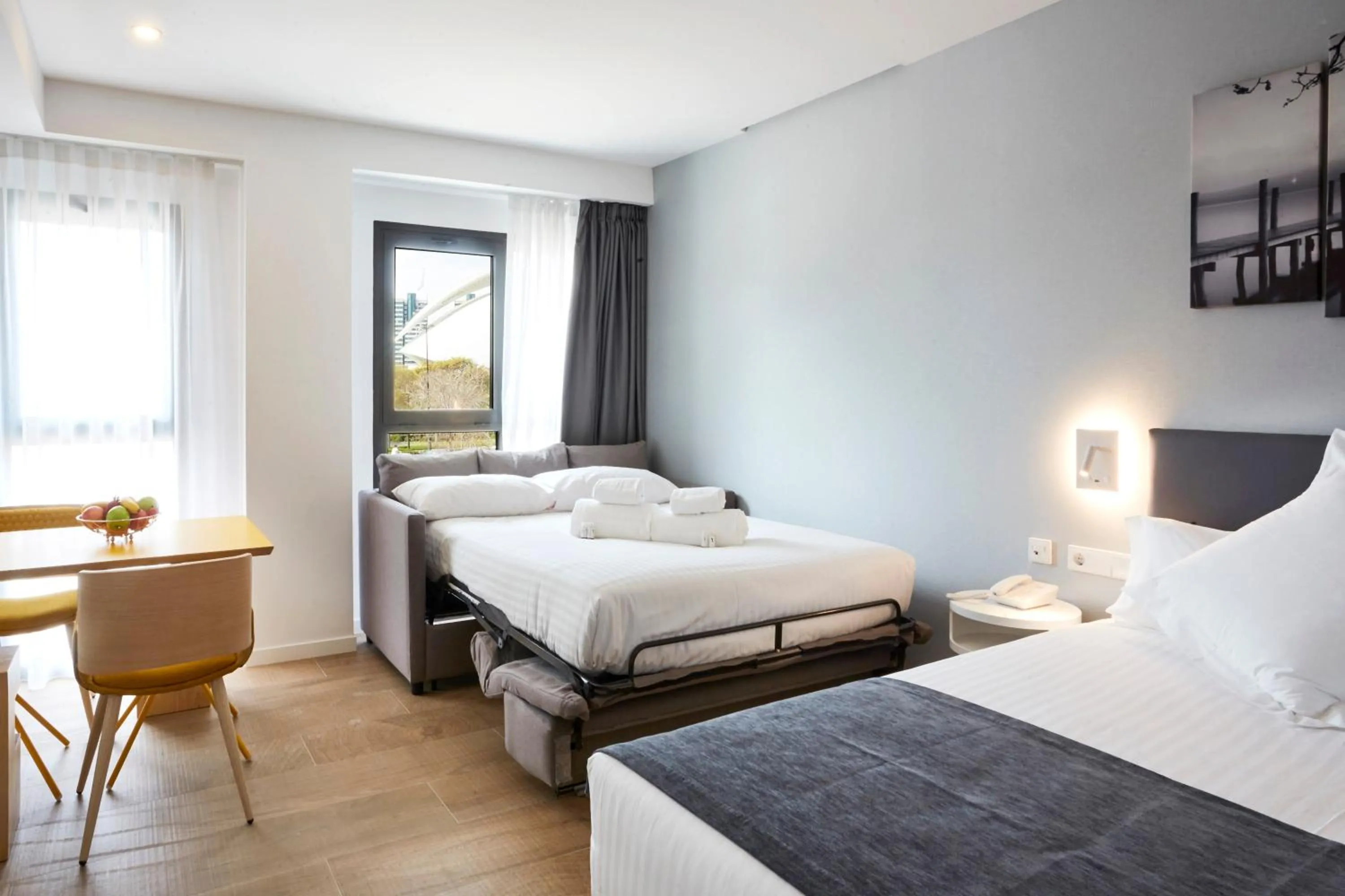 Bed in Sercotel Valencia Alameda 41