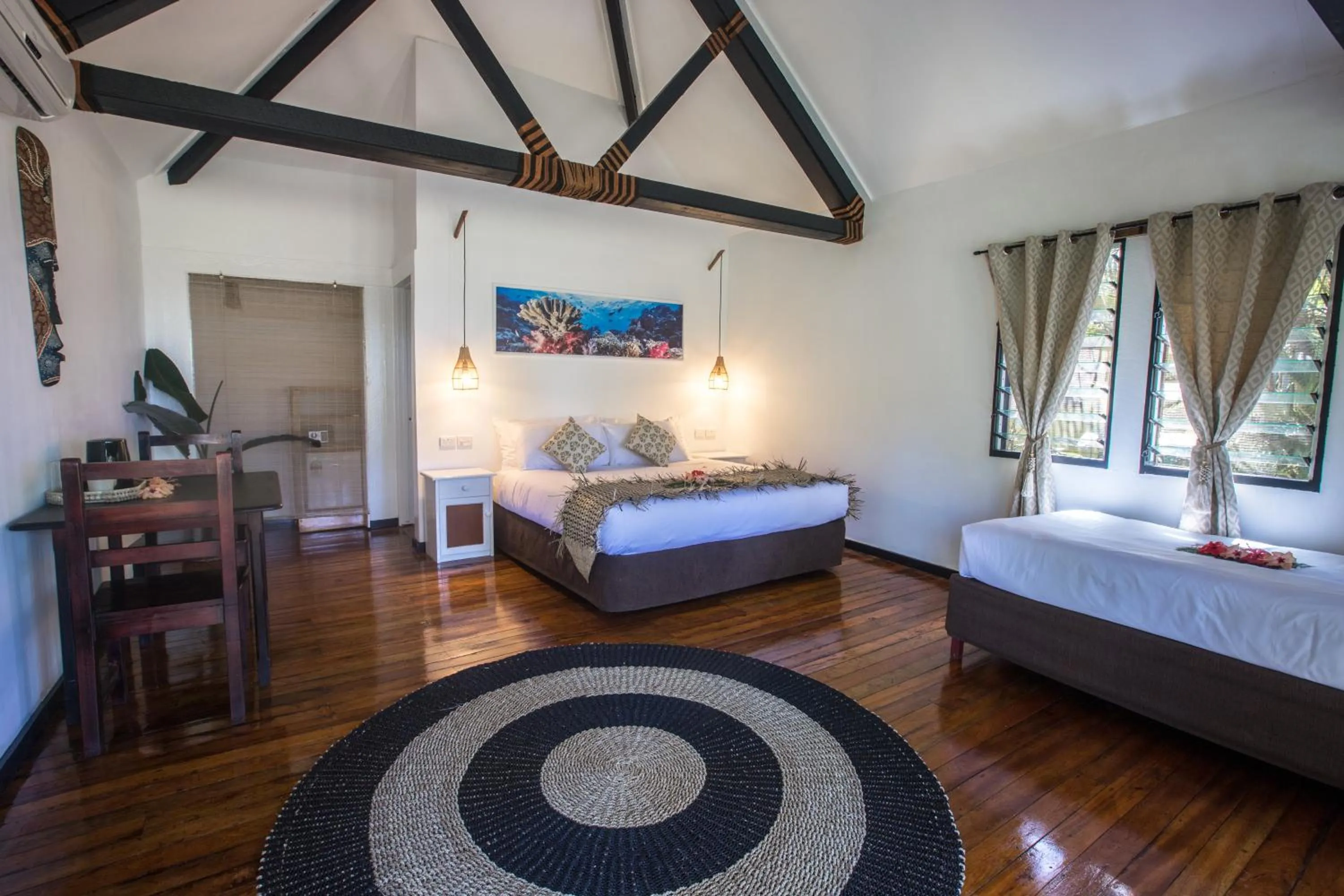 Bedroom, Bed in Waidroka Bay Resort