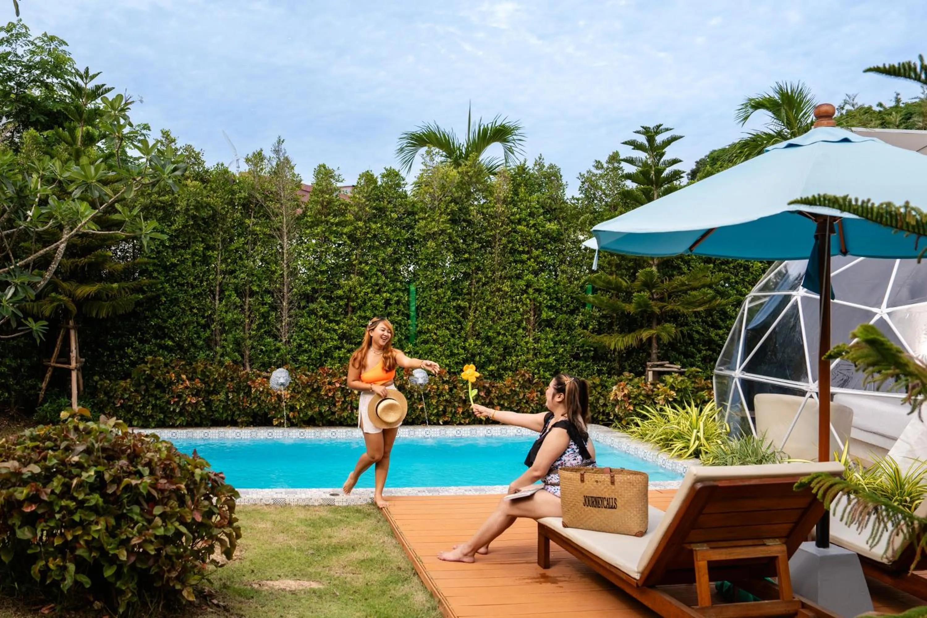 People in Le Resort and Villas