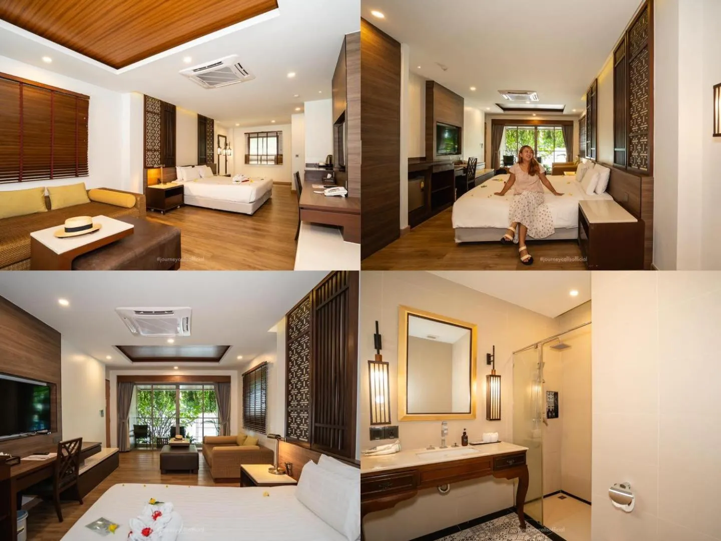 Bed in Le Resort and Villas