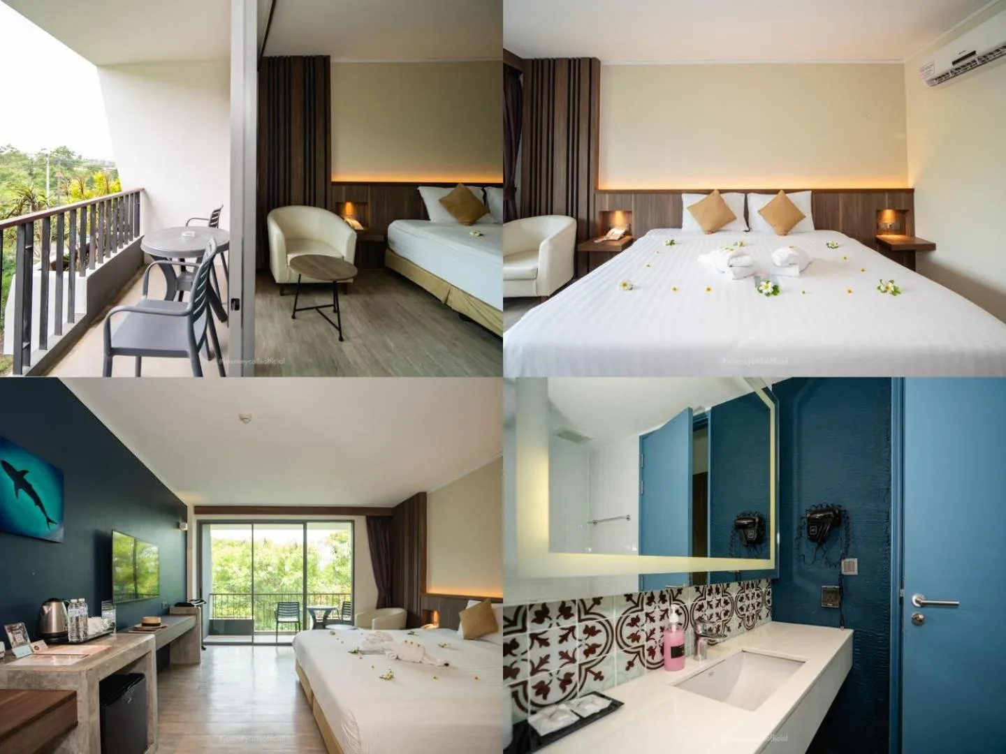 Bed in Le Resort and Villas