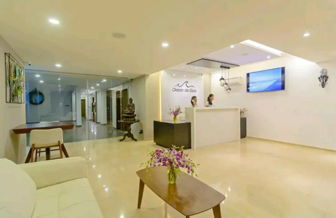 Lobby or reception in Okean De Goa Vagator