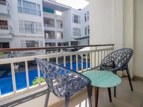 Patio in Okean De Goa Vagator