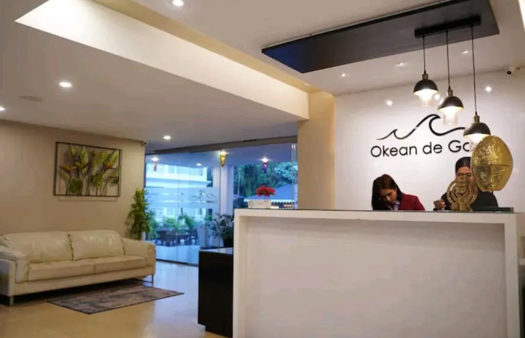Lobby or reception in Okean De Goa Vagator