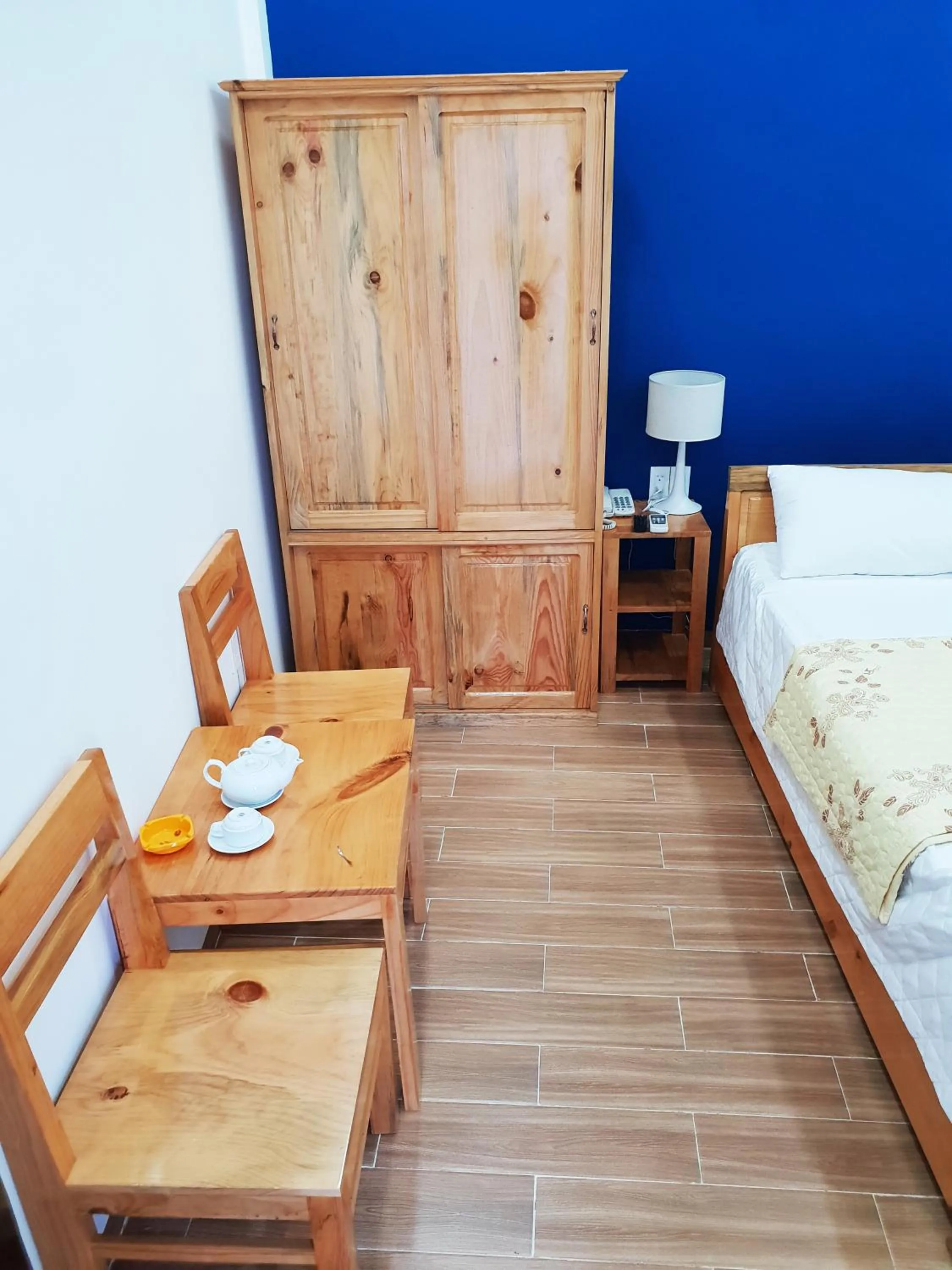 Bed in Phú tài center hotel