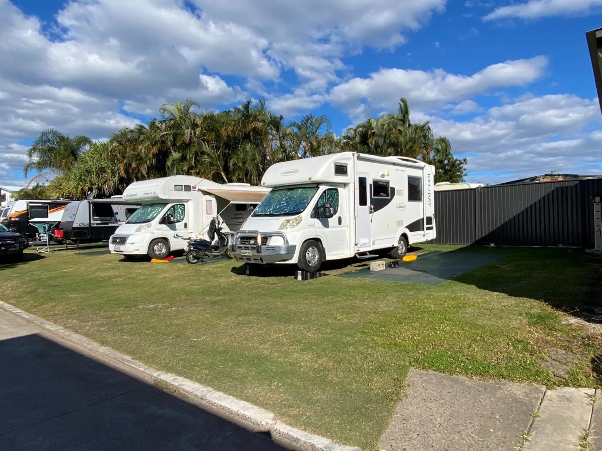 Garden in Nobby Beach Holiday Village